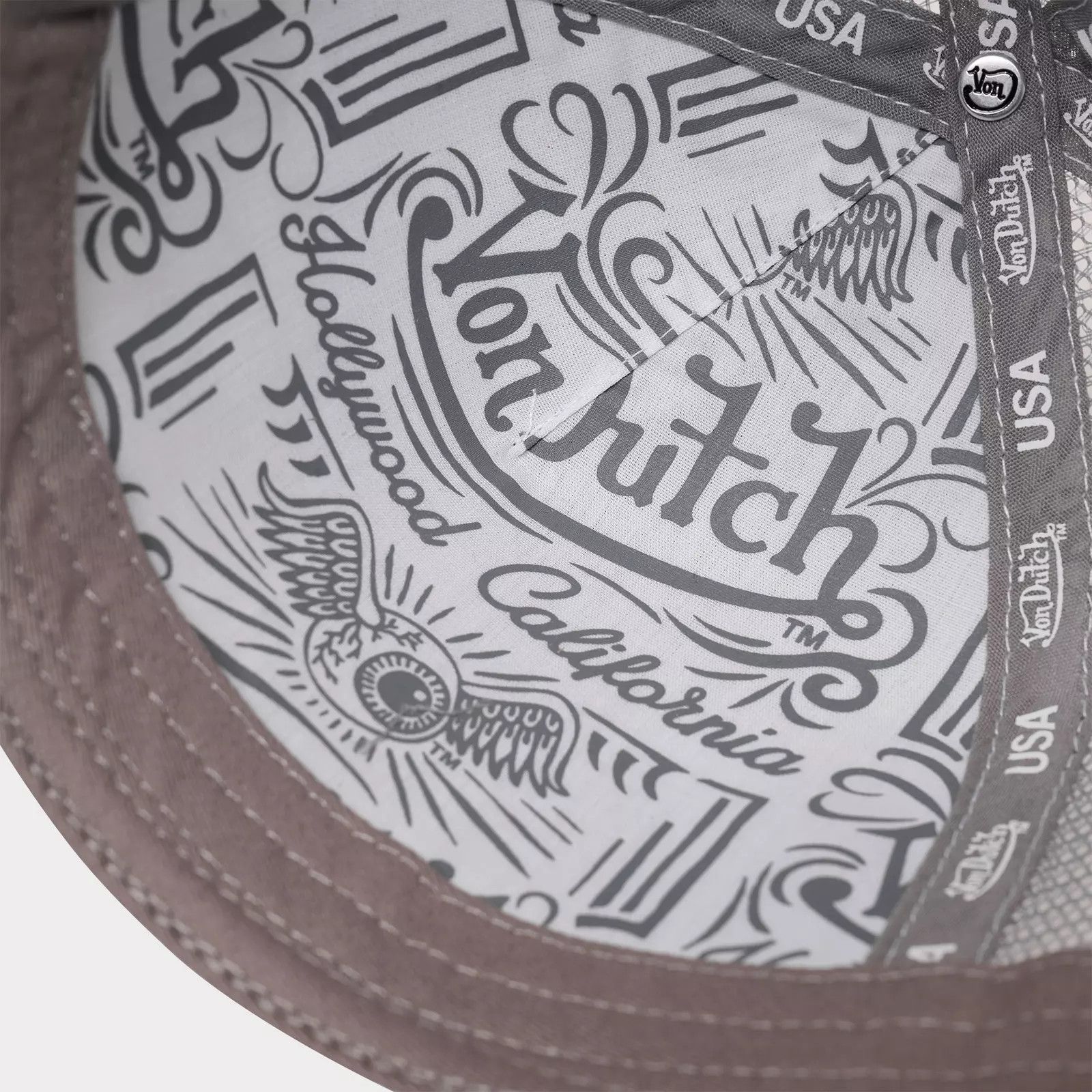 Von Dutch Von Dutch Staple Trucker Hat Size ONE SIZE - 4 Thumbnail