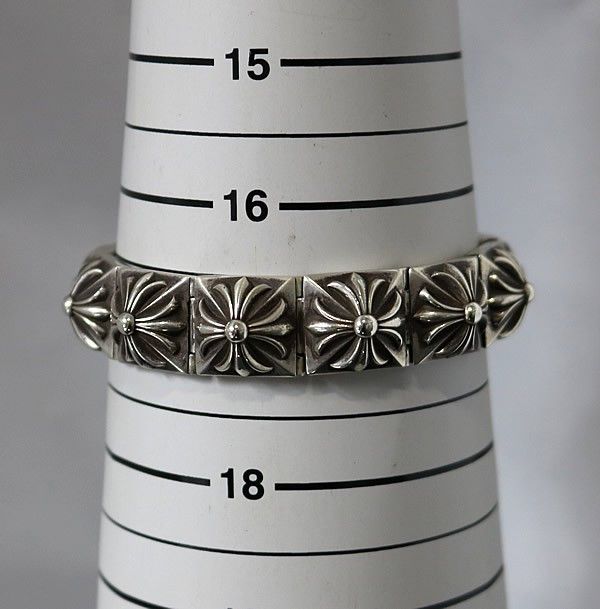 Chrome Hearts Chrome Hearts Plus Pyramid Bracelet Size ONE SIZE - 4 Thumbnail