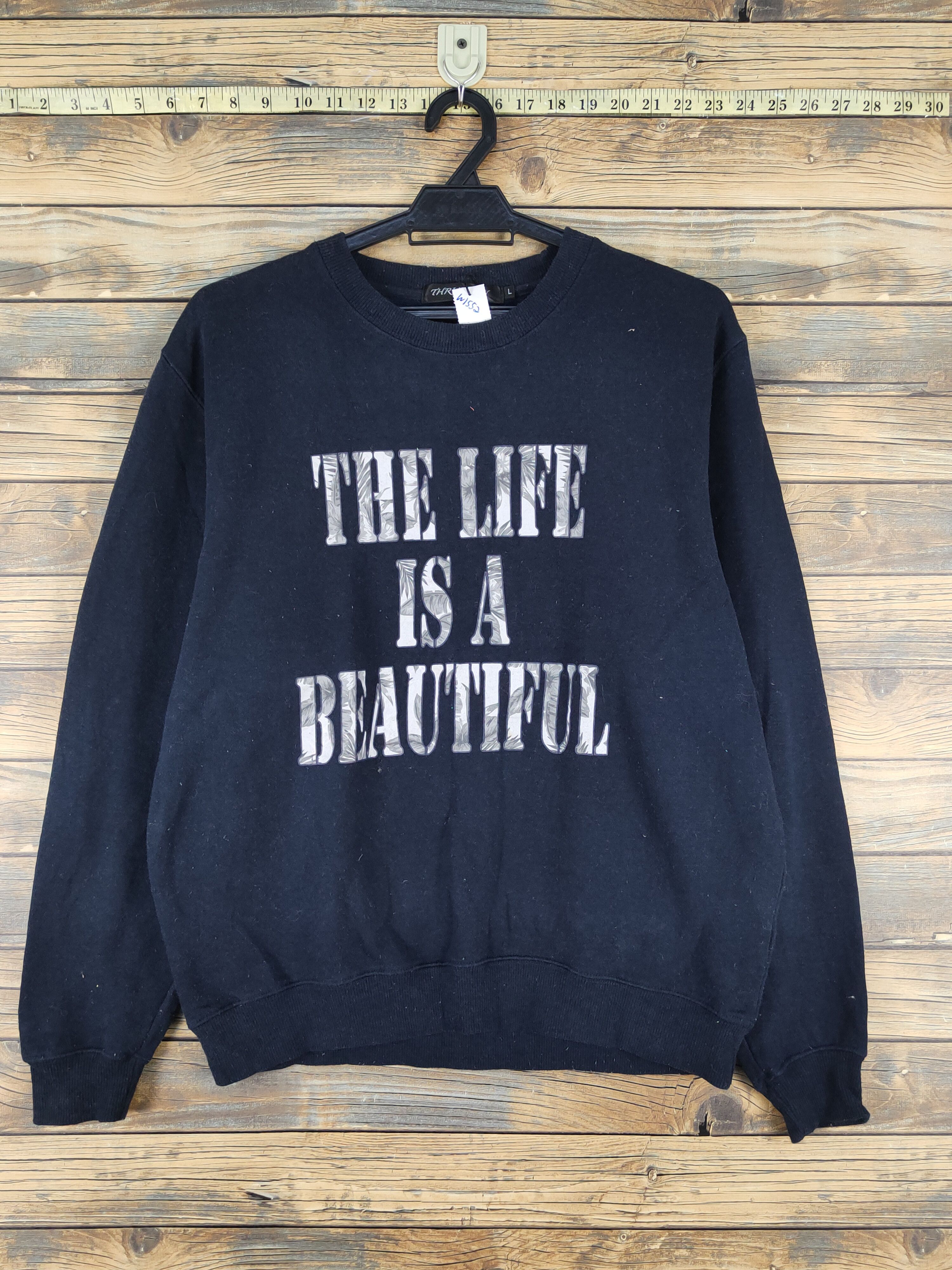 Japanese Brand × Vintage Thruxton Navy Sweatshirts #W1552 Size US M / EU 48-50 / 2 - 1 Thumbnail