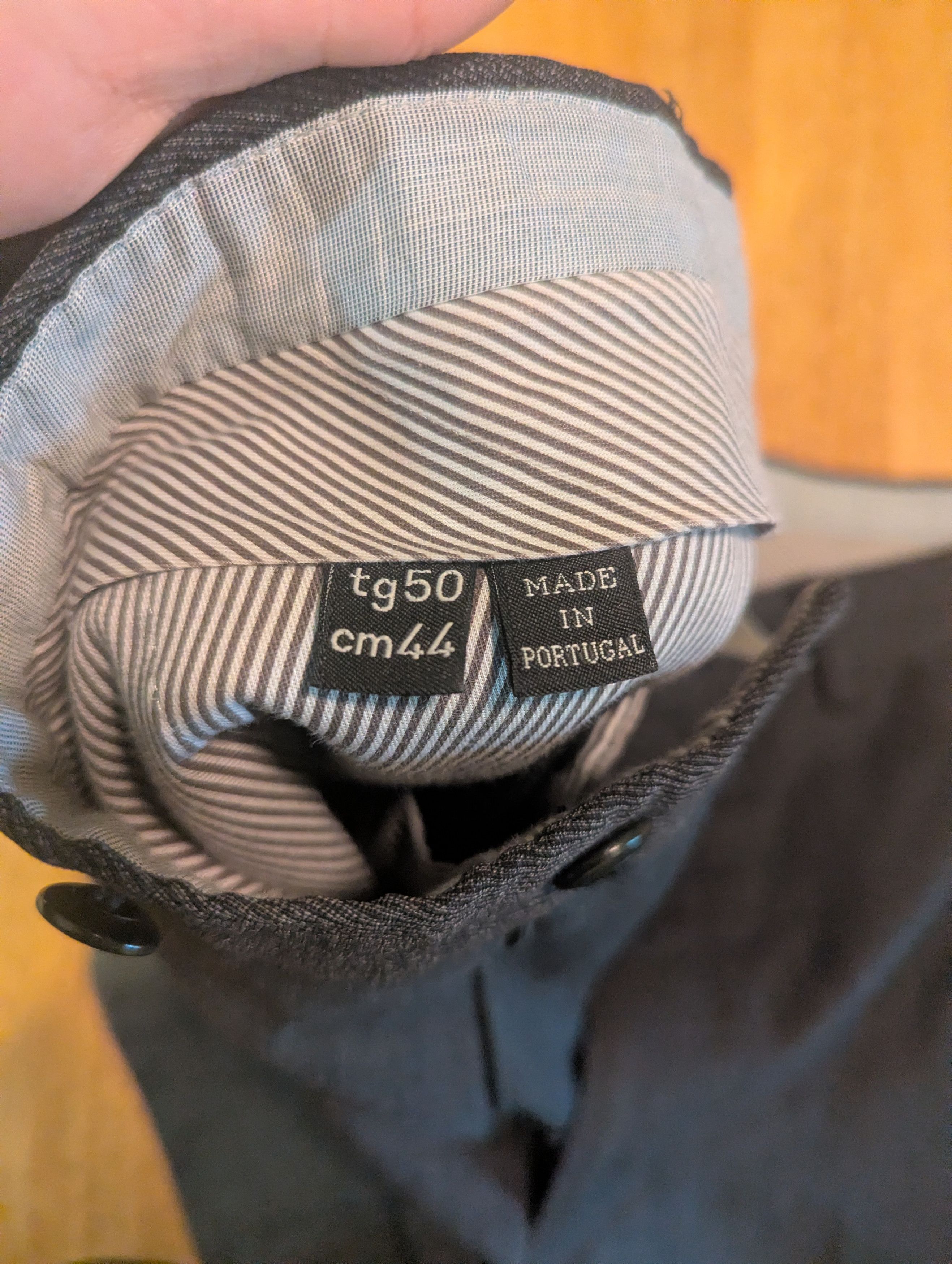 Ermenegildo Zegna Ermenegildo Zegna Gray Wool Trousers 34x30 Size 40R - 8 Thumbnail
