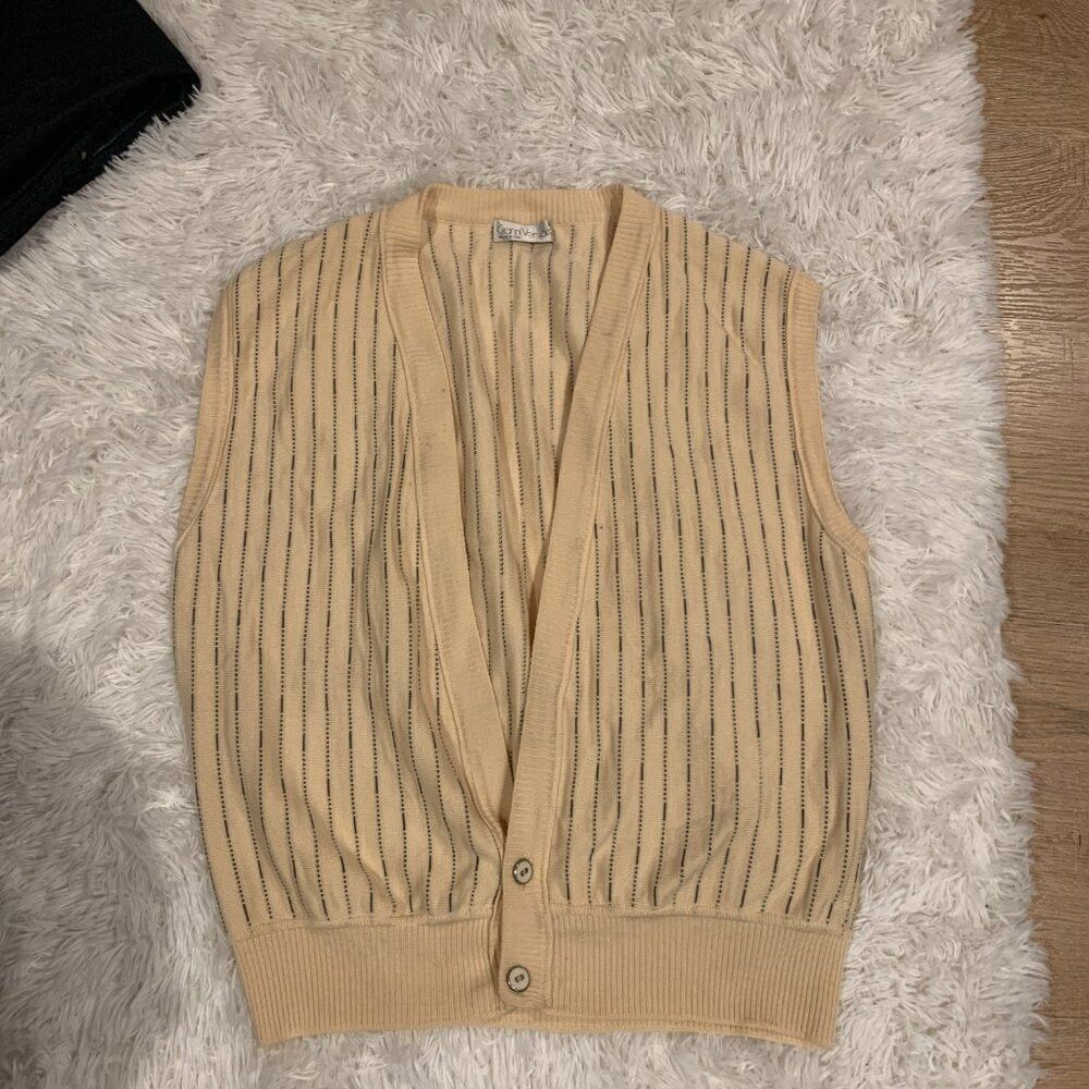 Versace Vintage 1993 Gianni Versace Made In Italy Wool Blend Sweate Size US L / EU 52-54 / 3 - 4 Thumbnail