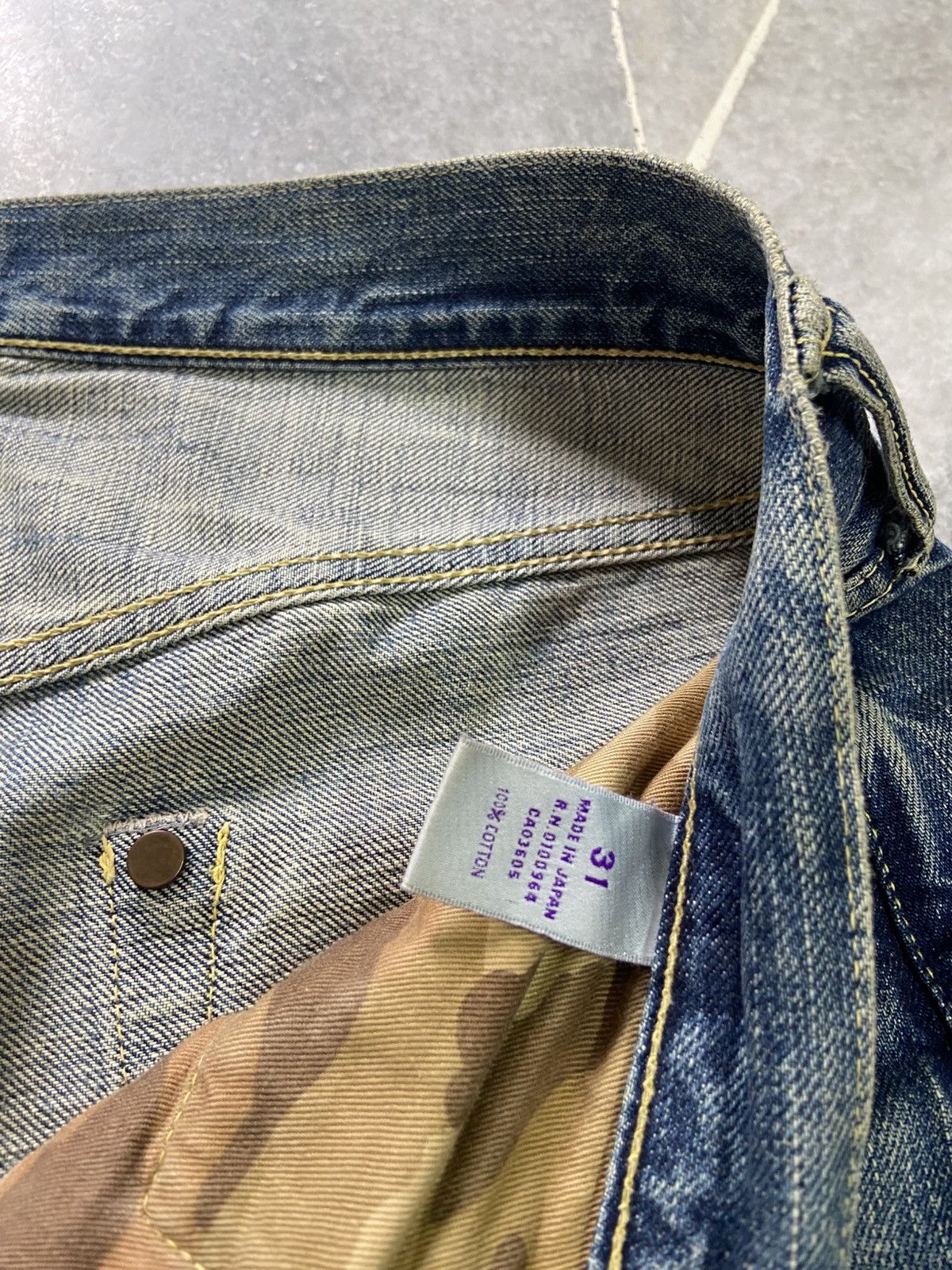 Prps PRPS Distressed Selvedge denim jeans Size US 31 - 6 Thumbnail