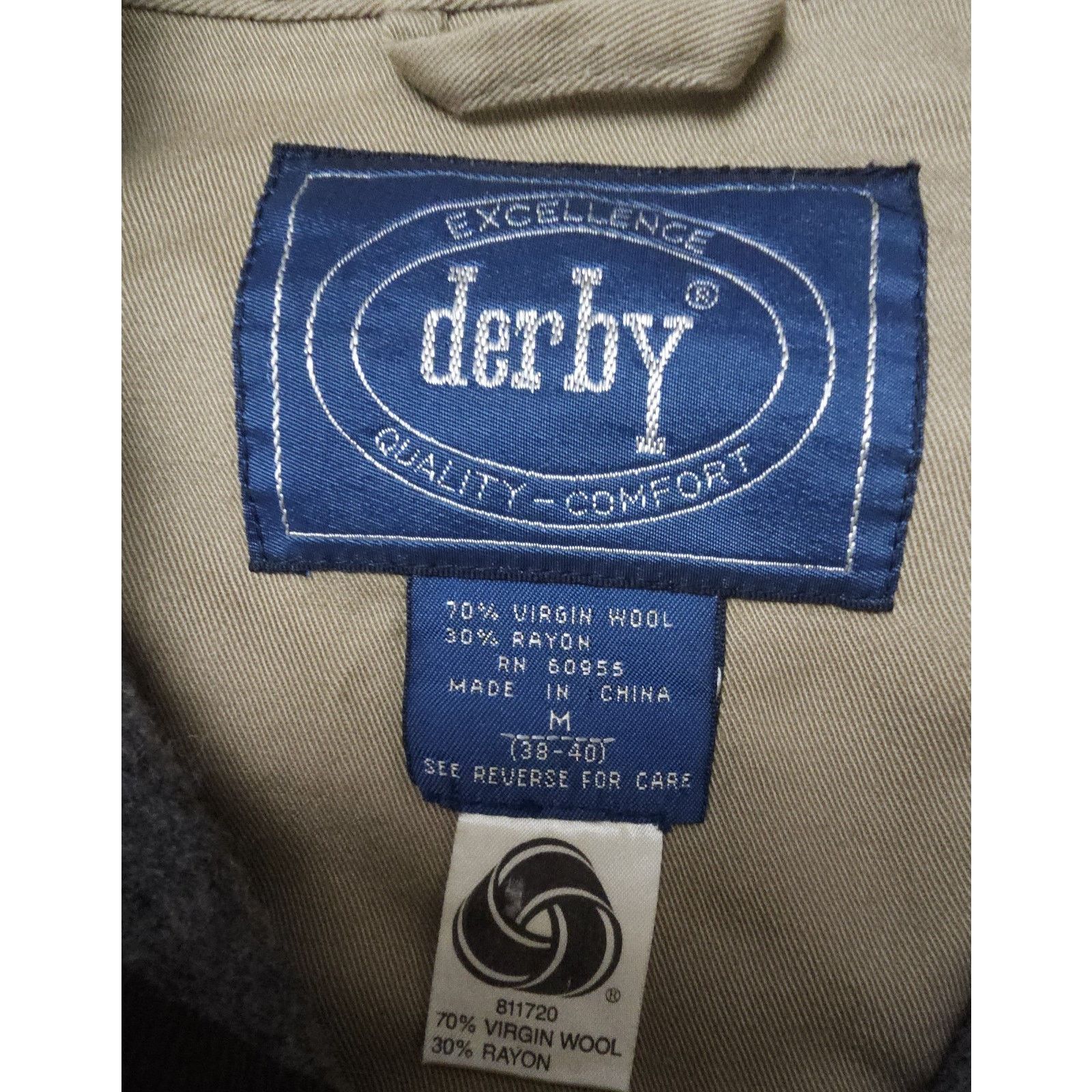 Other Derby Vintage Tweed Virgin Wool Elbow Patch Shirt Jacket M Size US M / EU 48-50 / 2 - 5 Thumbnail