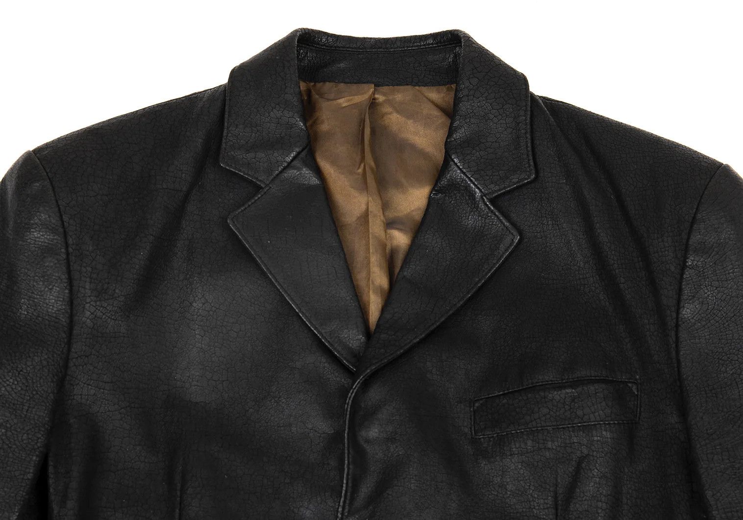 Jean Paul Gaultier Leather Jacket in Black Size 50 Size US M / EU 48-50 / 2 - 2 Thumbnail