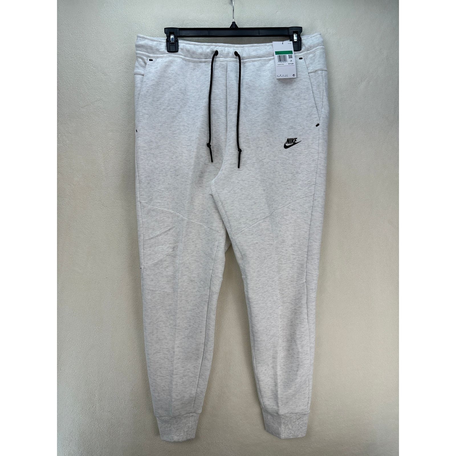 Nike NIKE MEN'S XXL TECH FLEECE JOGGER BIRCH HEATHER HV0959-051 Size US 40 / EU 56 - 1 Thumbnail