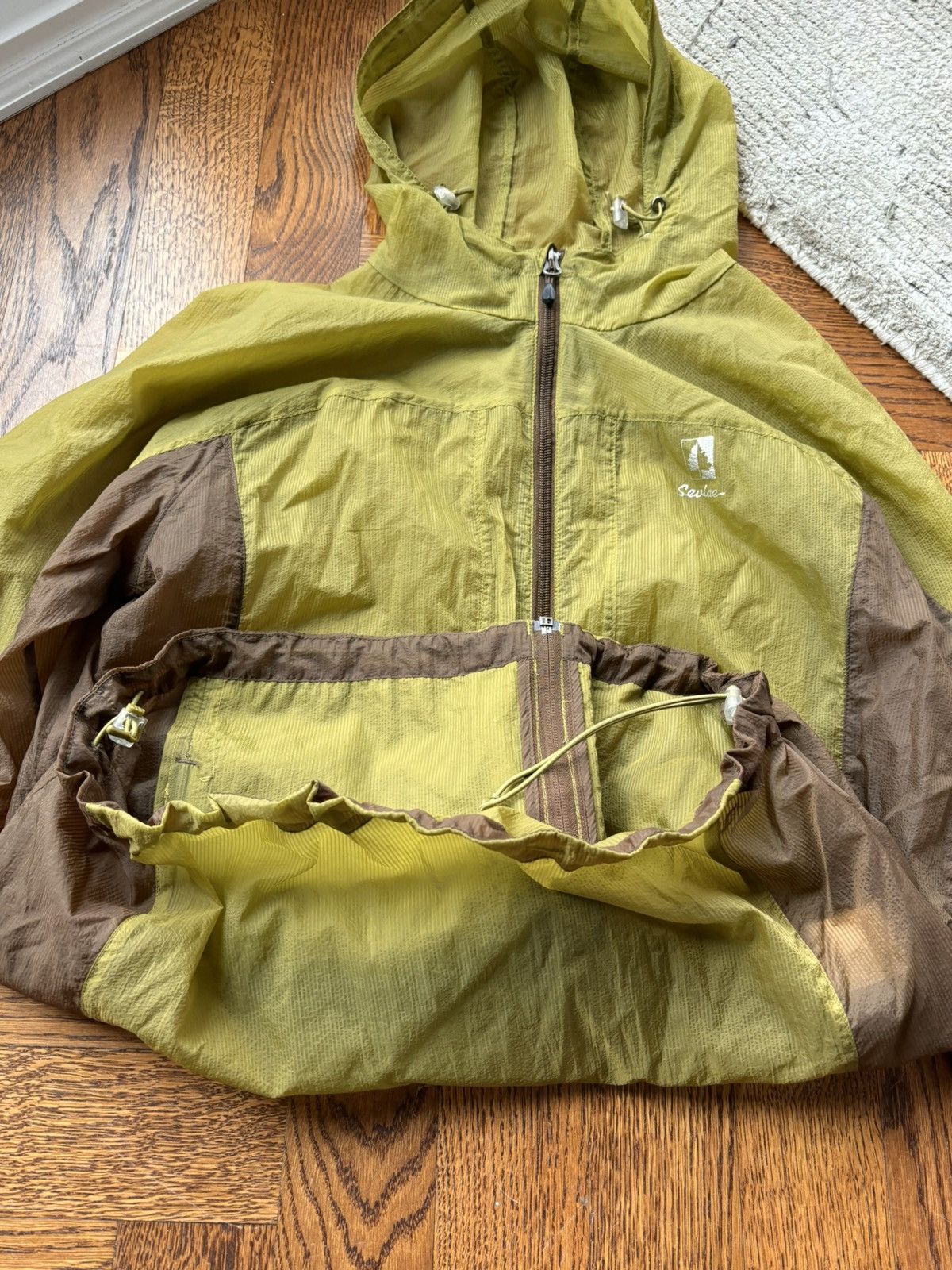 Japanese Brand × Oakley × Salomon Selvae China Mesh Shell Jacket Ultralight Packable Sheer Size US S / EU 44-46 / 1 - 11 Thumbnail
