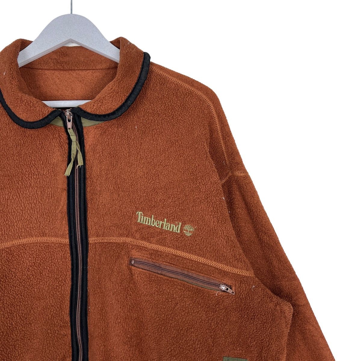 Timberland 🔥 90s VINTAGE TIMBERLAND FLEECE MADE IN USA Size US M / EU 48-50 / 2 - 6 Thumbnail