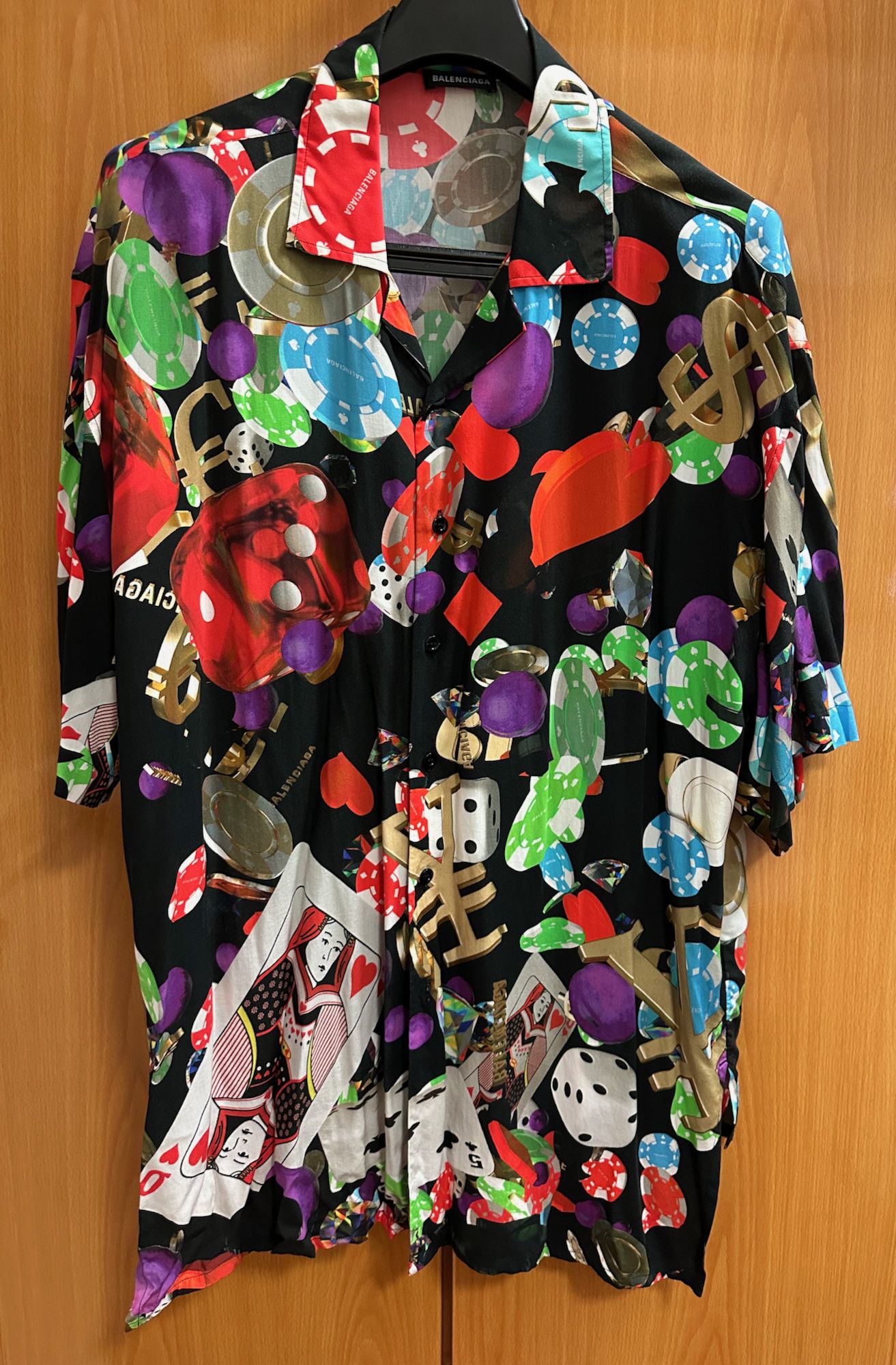 Balenciaga casino shirt deals