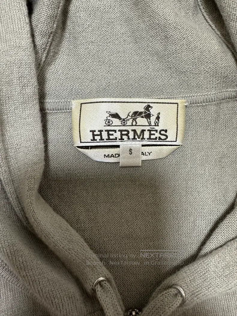 Hermes Hermes Cashmere coat, 15% cashmere +85% cotton Size US S / EU 44-46 / 1 - 7 Thumbnail