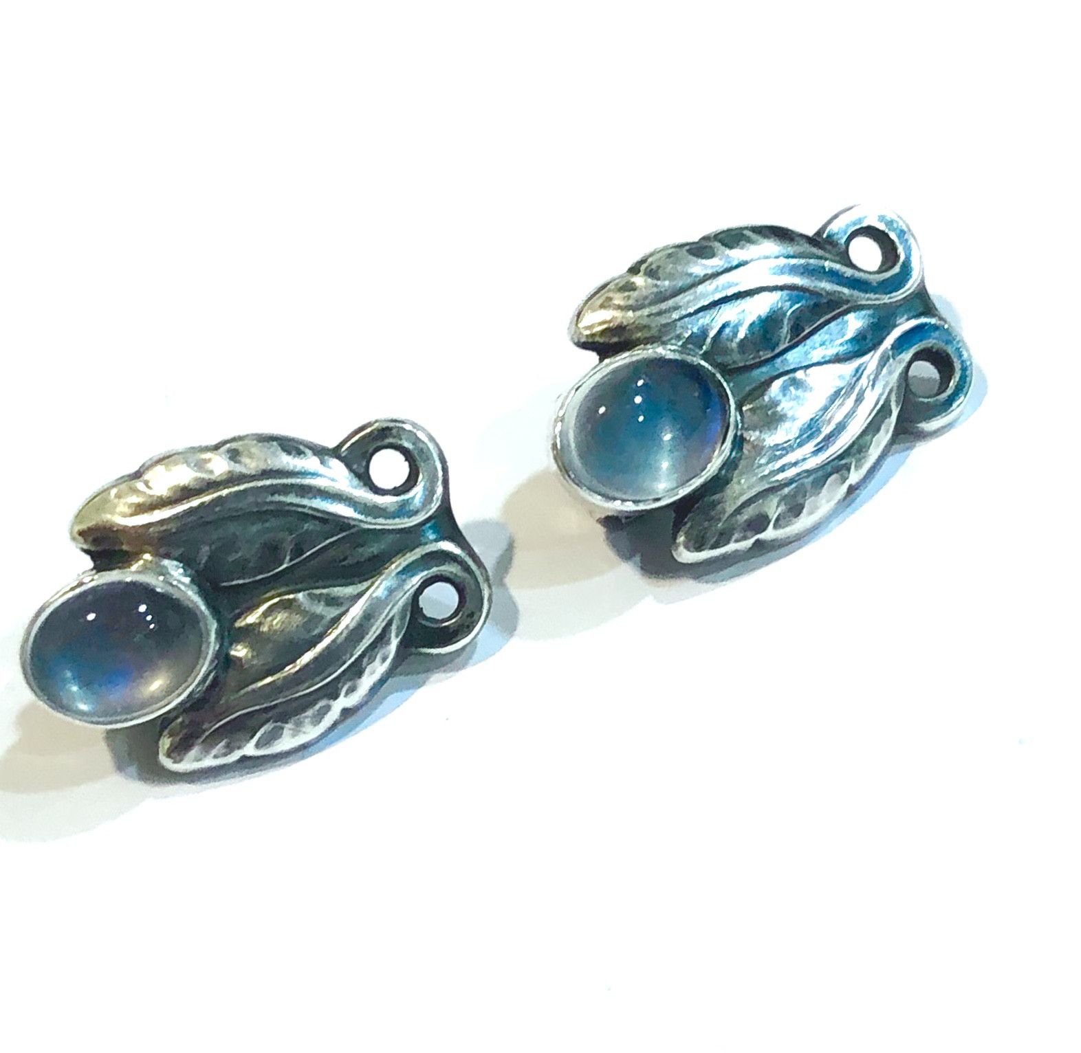 Georg Jensen Vintage Georg Jensen No.108 Earring with Moonstone Size ONE SIZE - 2 Thumbnail