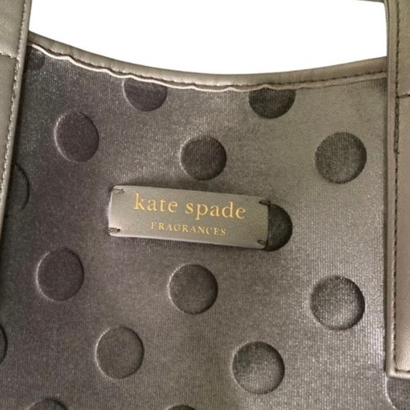 Kate Spade Kate Spade Fragrances Grey Tote Bag Embossed Shoulder Bag Size ONE SIZE - 11 Thumbnail