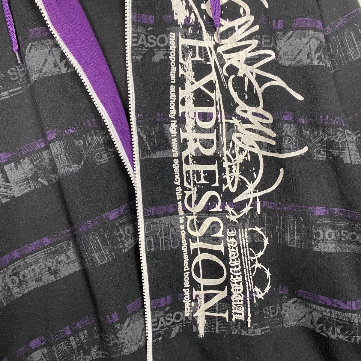 Japanese Brand 📌B One Soul Zipper Hoodie Full Print Size US XL / EU 56 / 4 - 21 Thumbnail