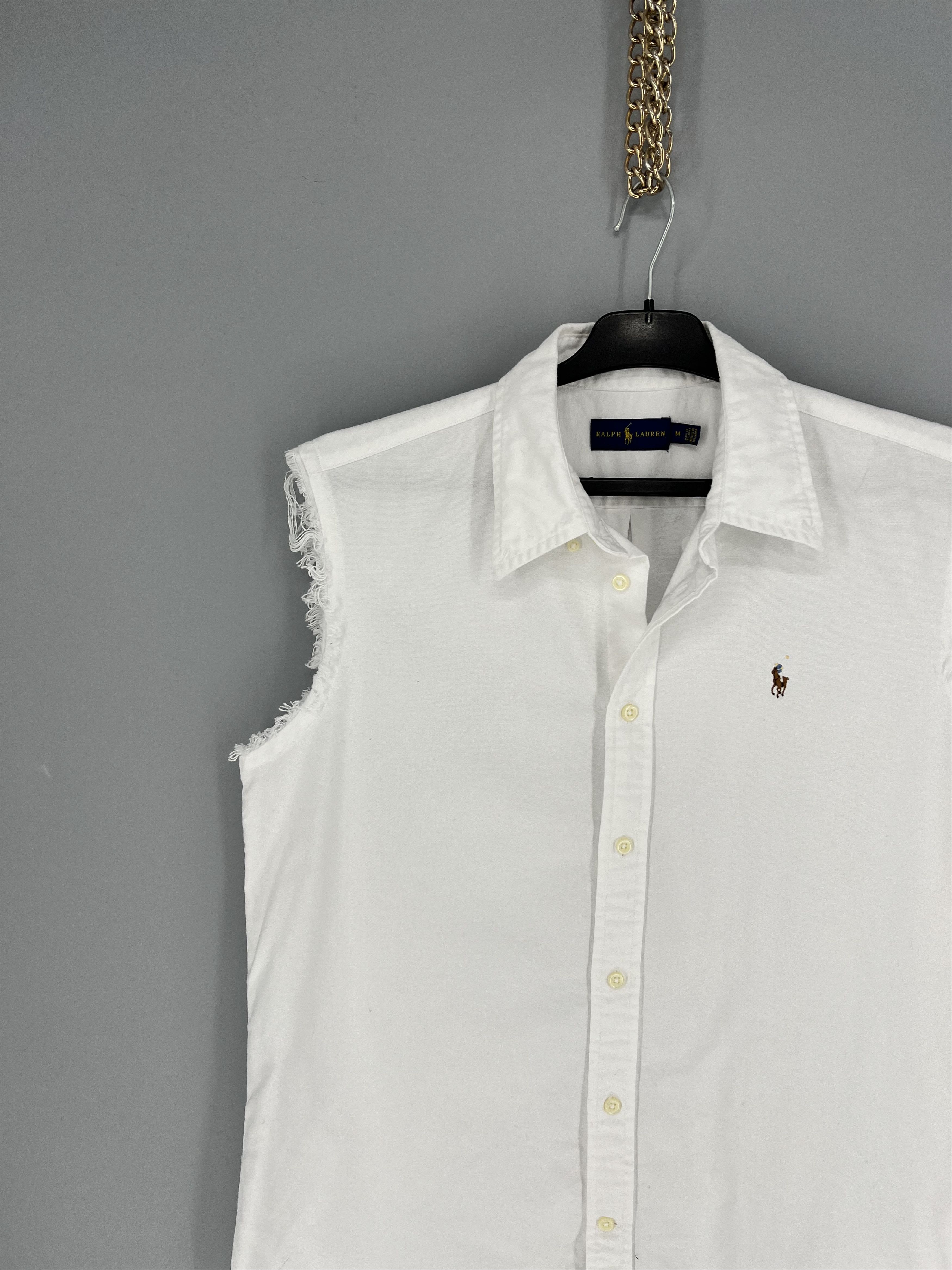 Polo Ralph Lauren Vintage White Shirt Polo Ralph Lauren Size M Rare Size US M / EU 48-50 / 2 - 4 Thumbnail