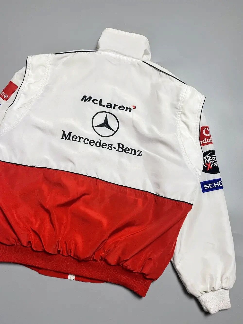 Mercedes-Benz 💥 Mercedes Bens x Mclaren 💥 Vintage Racing Jacket Bomber Size US XL / EU 56 / 4 - 7 Thumbnail