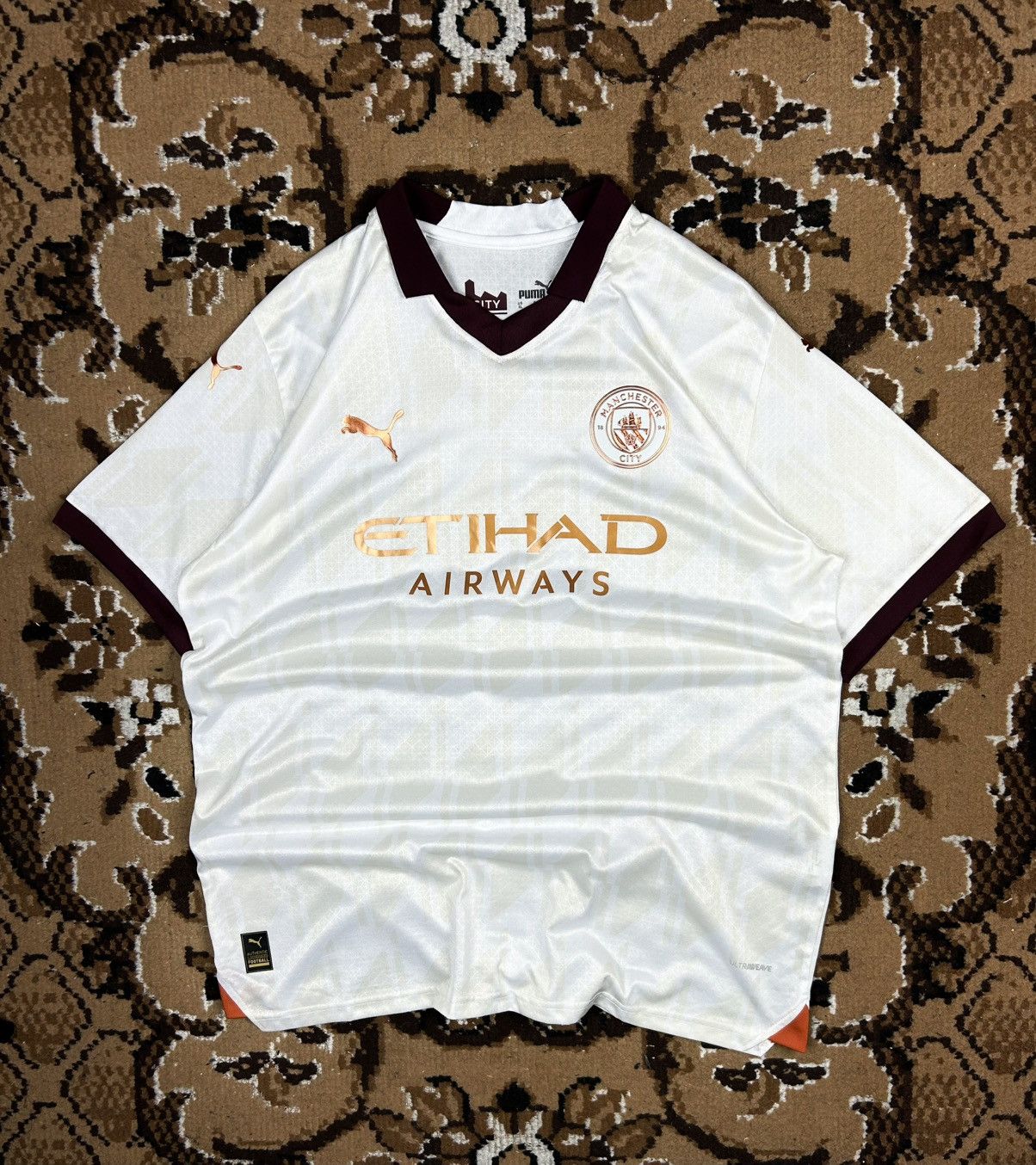 Puma rare Puma Manchester City Away Soccer Jersey 23/24 Size US XL / EU 56 / 4 - 1 Thumbnail