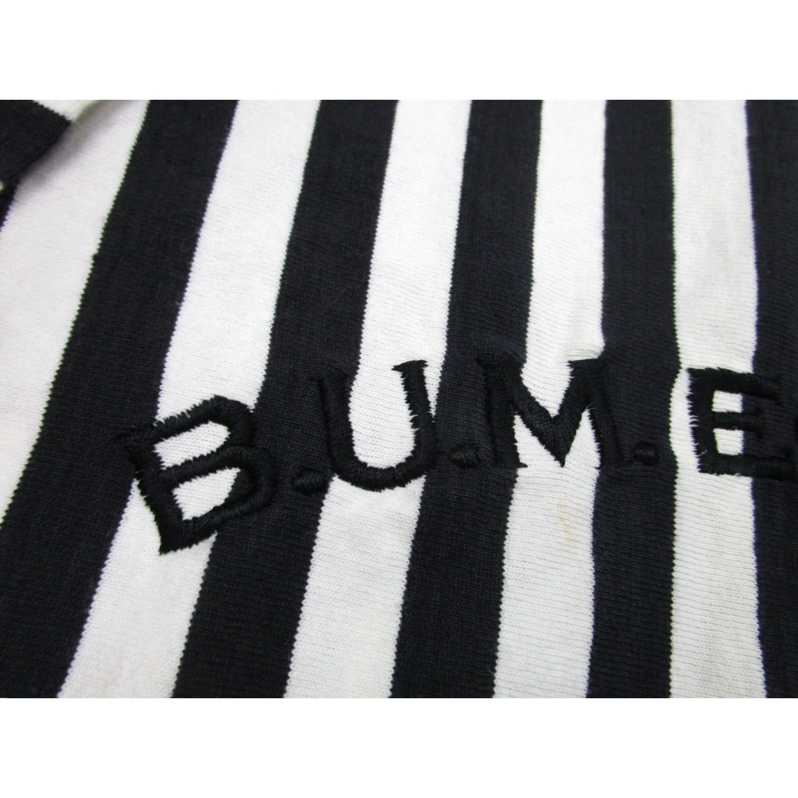 Vintage Beetlejuice 90s Mens XL Vintage Black White Striped Shirt Size US XL / EU 56 / 4 - 4 Thumbnail