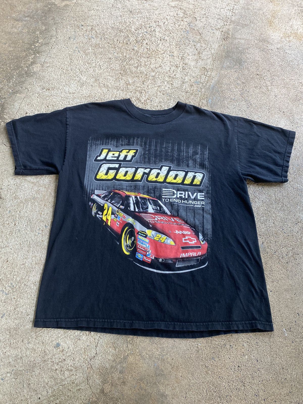NASCAR × Vintage Vintage Y2K Jeff Gordon NASCAR Racing Double Sided Shirt Size US L / EU 52-54 / 3 - 1 Thumbnail