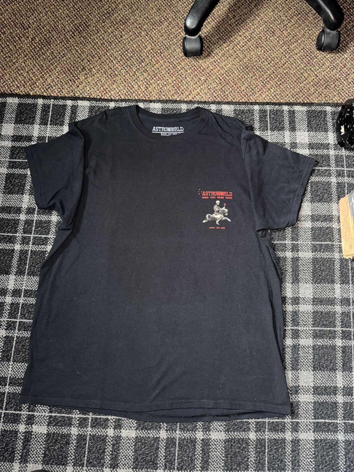 Travis Scott Travis Scott “Enjoy the Ride” 2018 Astroworld Tour Shirt Size US L / EU 52-54 / 3 - 1 Thumbnail