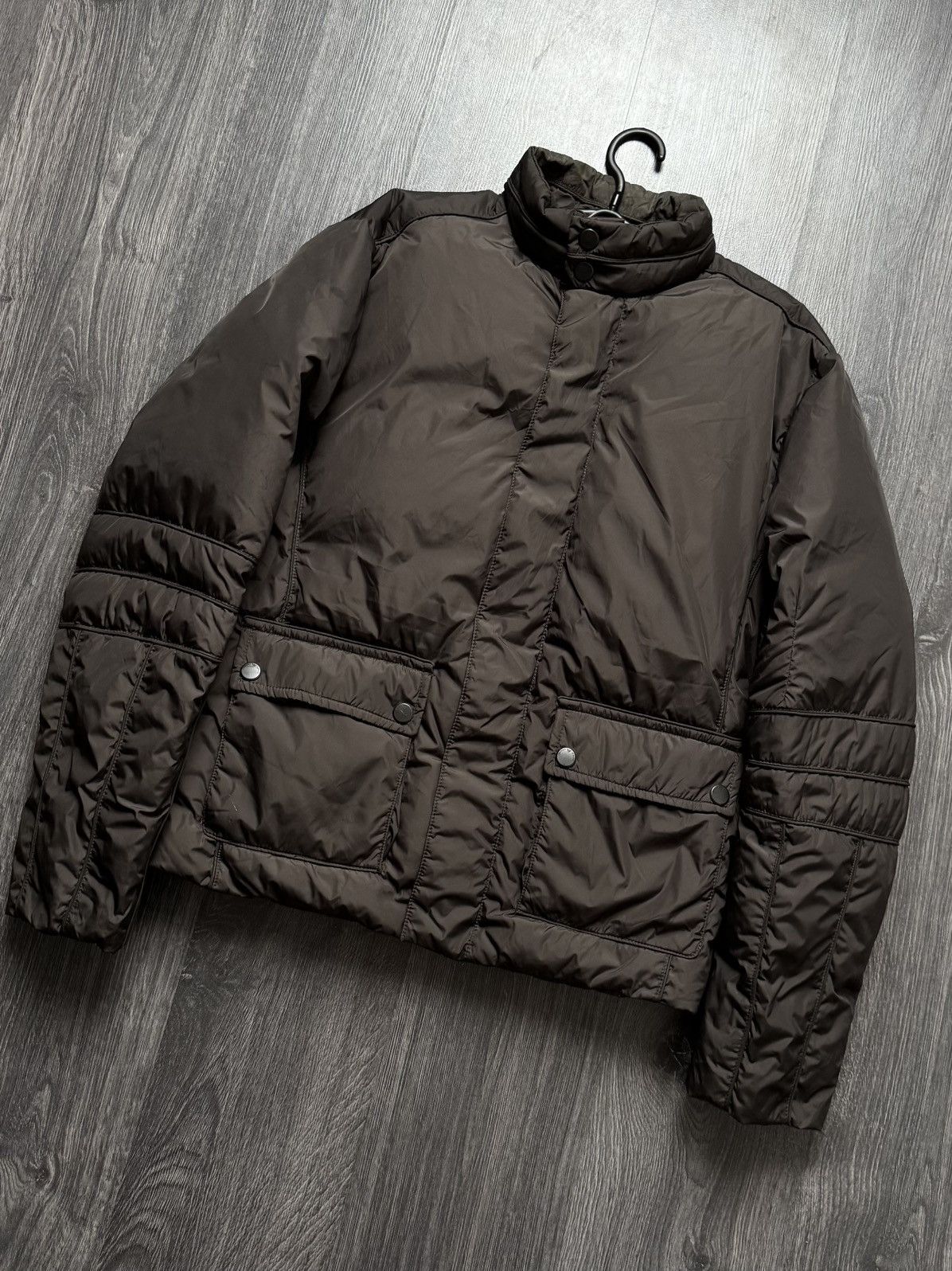Emporio Armani × Vintage Vintage Emporio Armani Down Puffer jacket Size US L / EU 52-54 / 3 - 2 Thumbnail