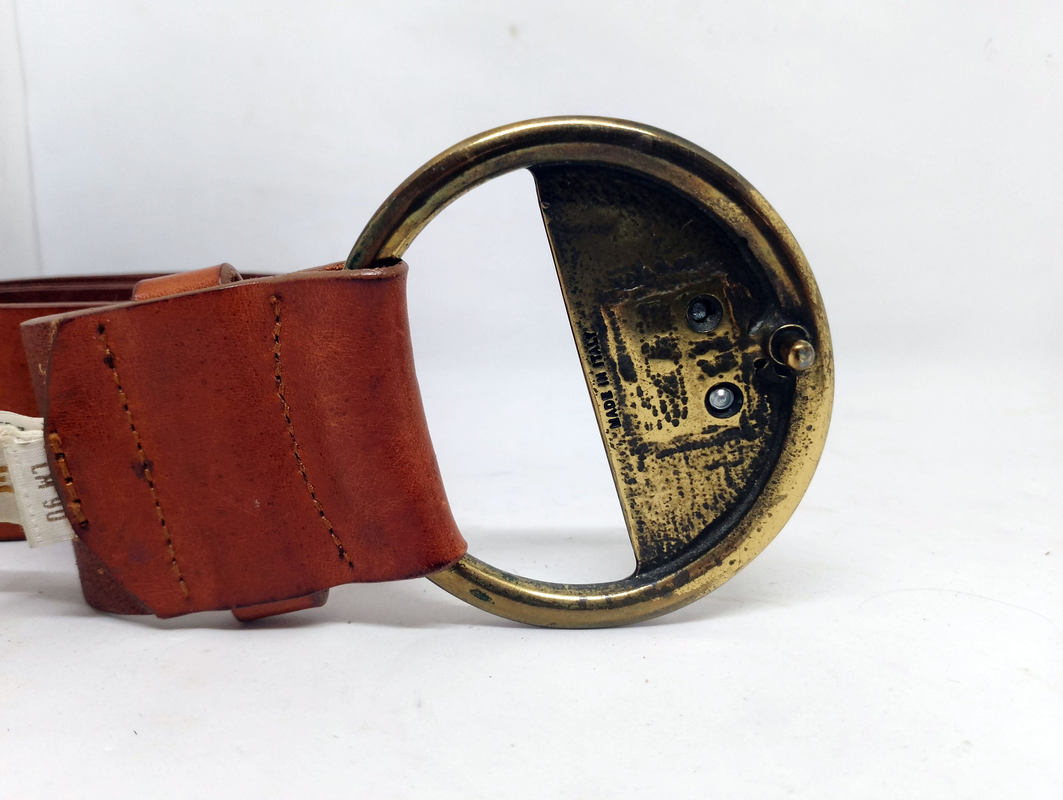 Diesel Diesel Women’s Brown Belt – Size 90/36 – Wide Style Size ONE SIZE - 4 Thumbnail