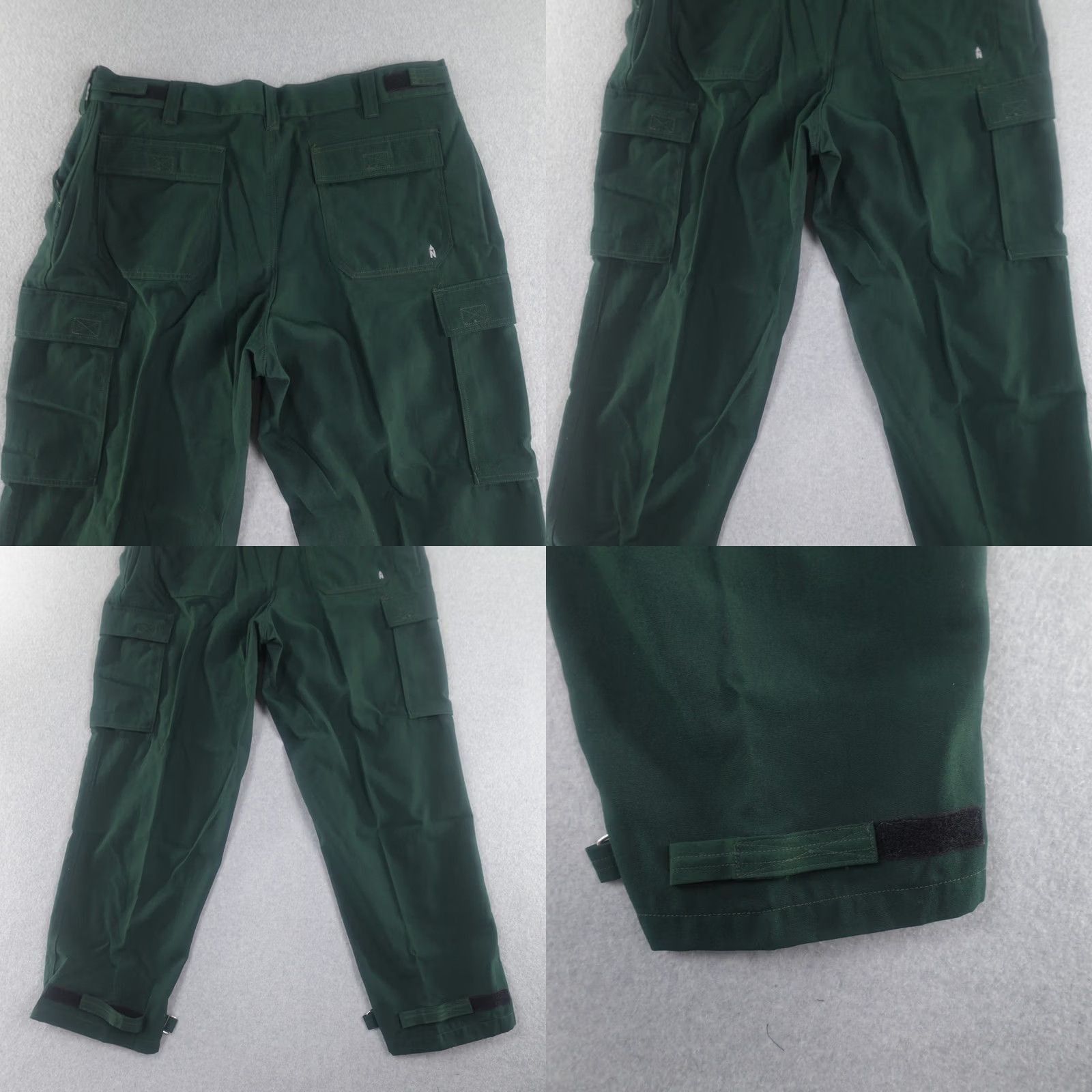 Vintage TRUE NORTH Pants 42x32 Green Cargo Pocket Adjustable Waist Inseam 32 Cotton Men's Pants Size US 42 / EU 58 - 9 Thumbnail