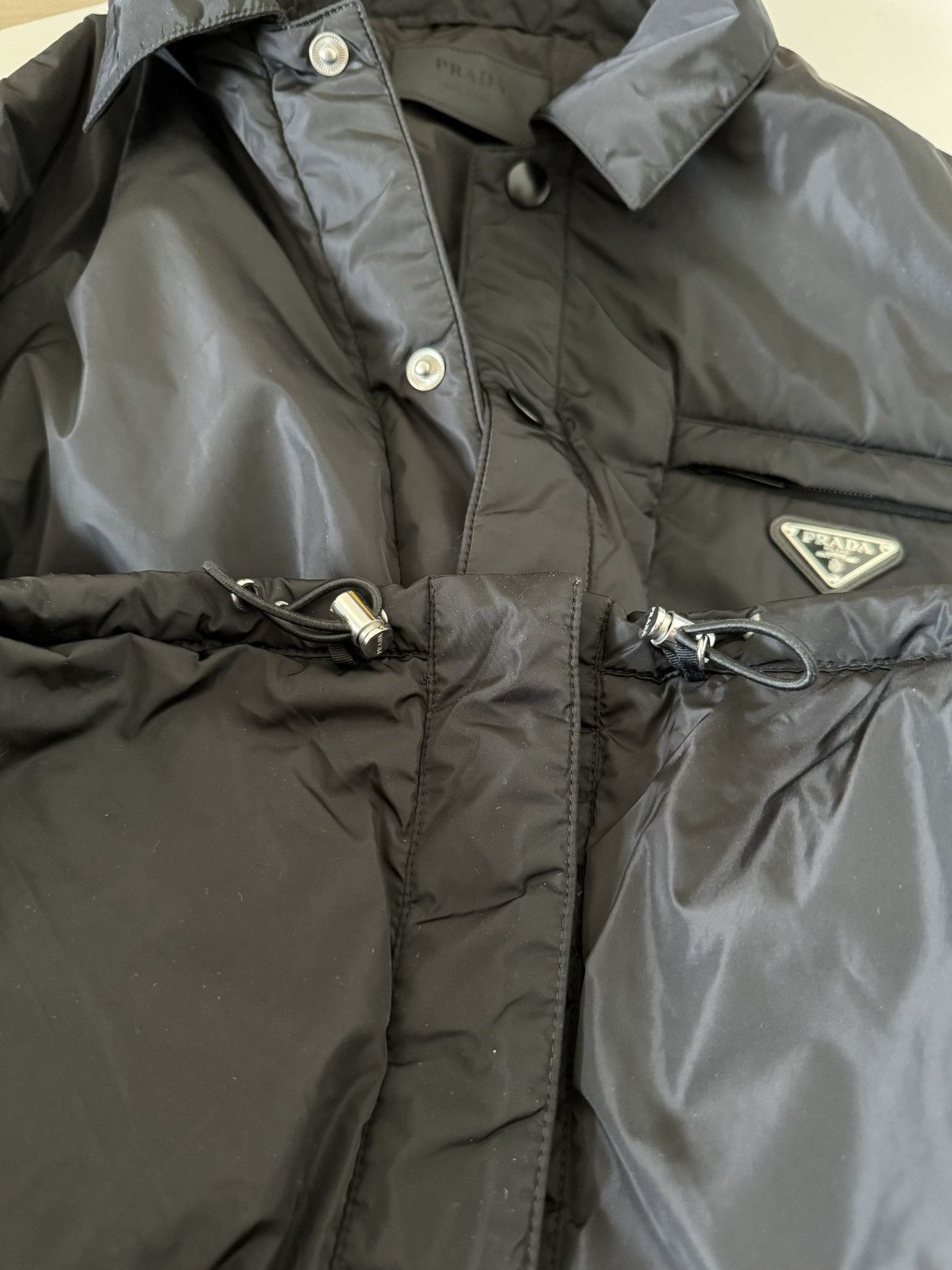 Prada Prada Logo Re-Nylon Light Padded Jacket Size US XL / EU 56 / 4 - 6 Thumbnail