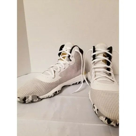 Adidas Adidas Bounce Mens Sneakers size 10.5 White Size US 10.5 / EU 43-44 - 7 Thumbnail