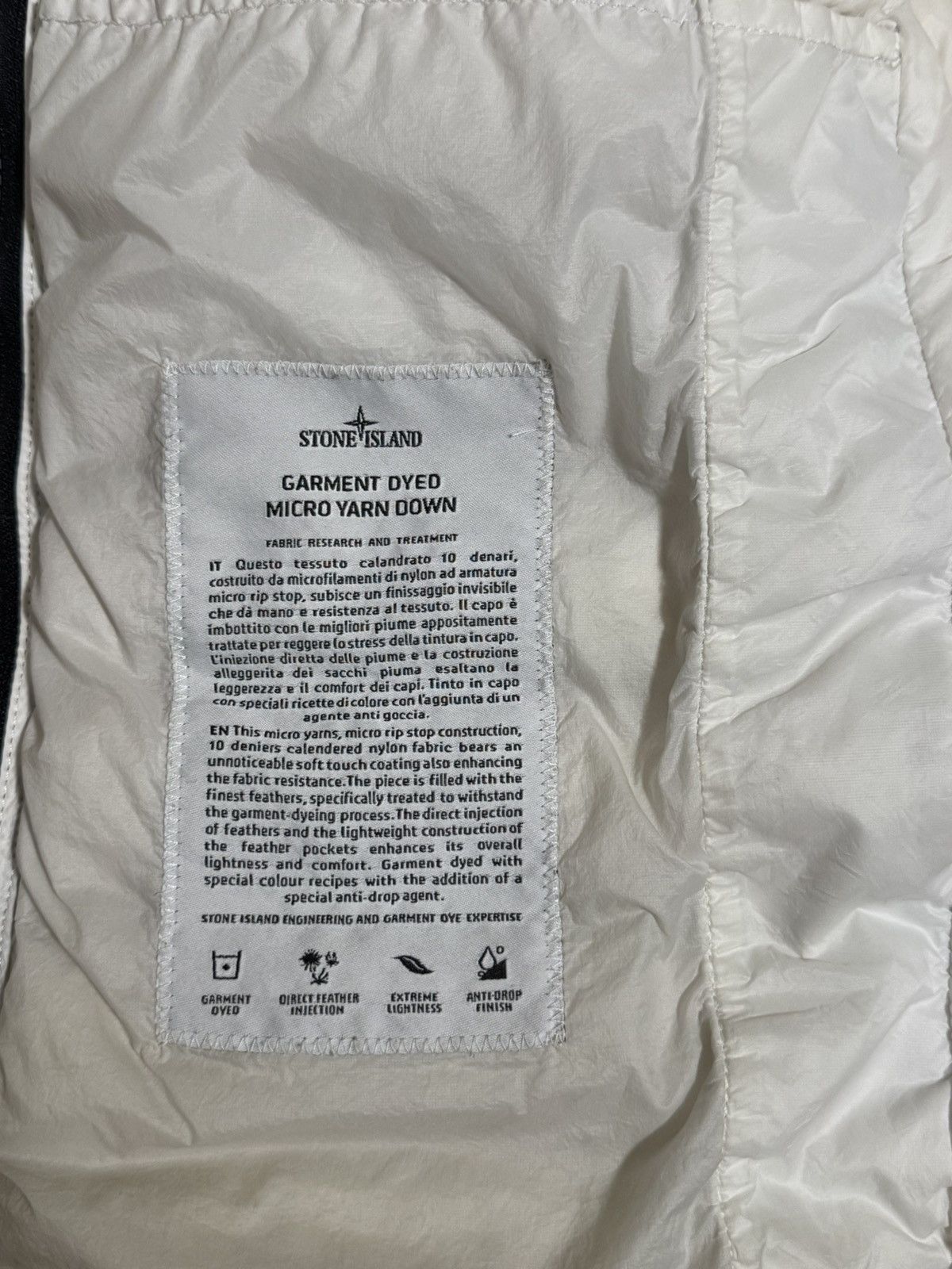 Stone Island 🔥Stone Island Garment Dyed Micro Yarn Down Puffer Jacket Size US L / EU 52-54 / 3 - 16 Thumbnail
