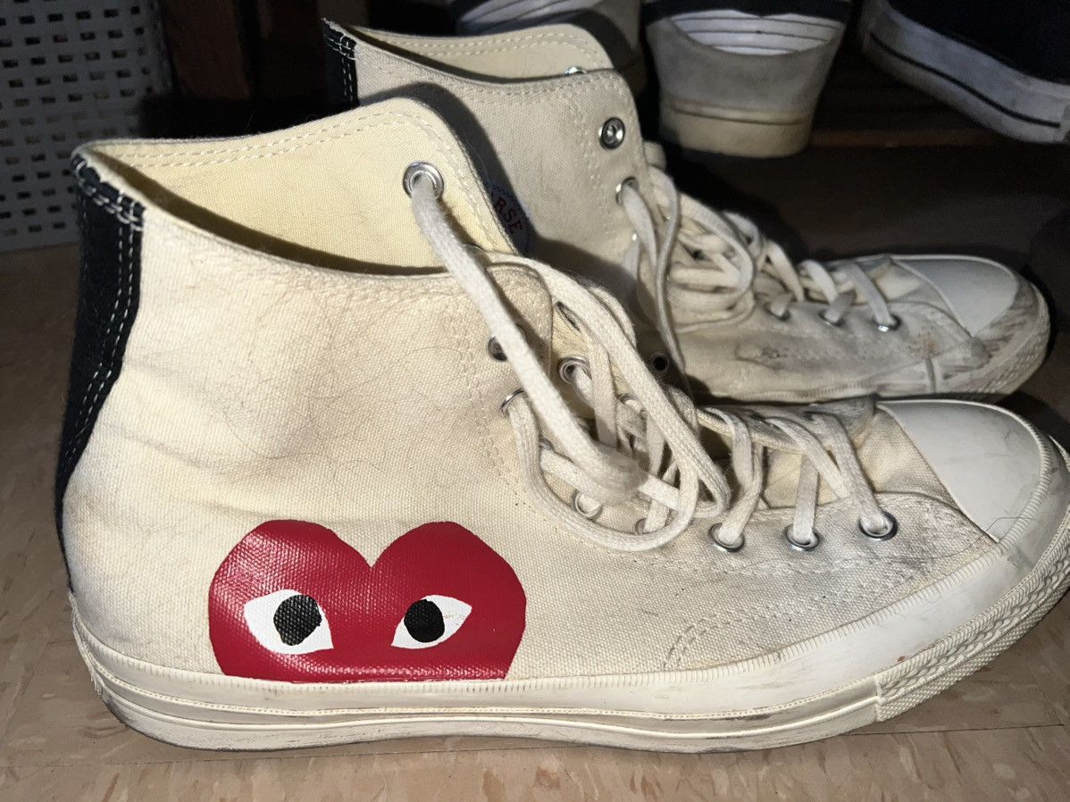 Comme des Garcons PLAY × Converse Comme De Garcons Play x Chuck Taylor Size US 10.5 / EU 43-44 - 3 Thumbnail