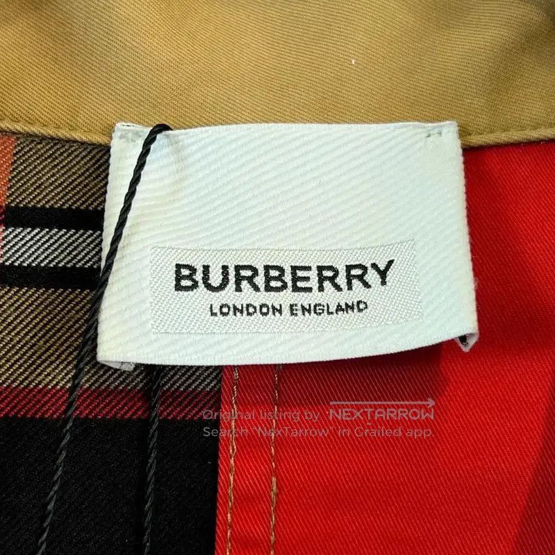 Burberry Burberry Women's Grey Cotton Jacket for Spring. Size S / US 4 / IT 40 - 5 Thumbnail