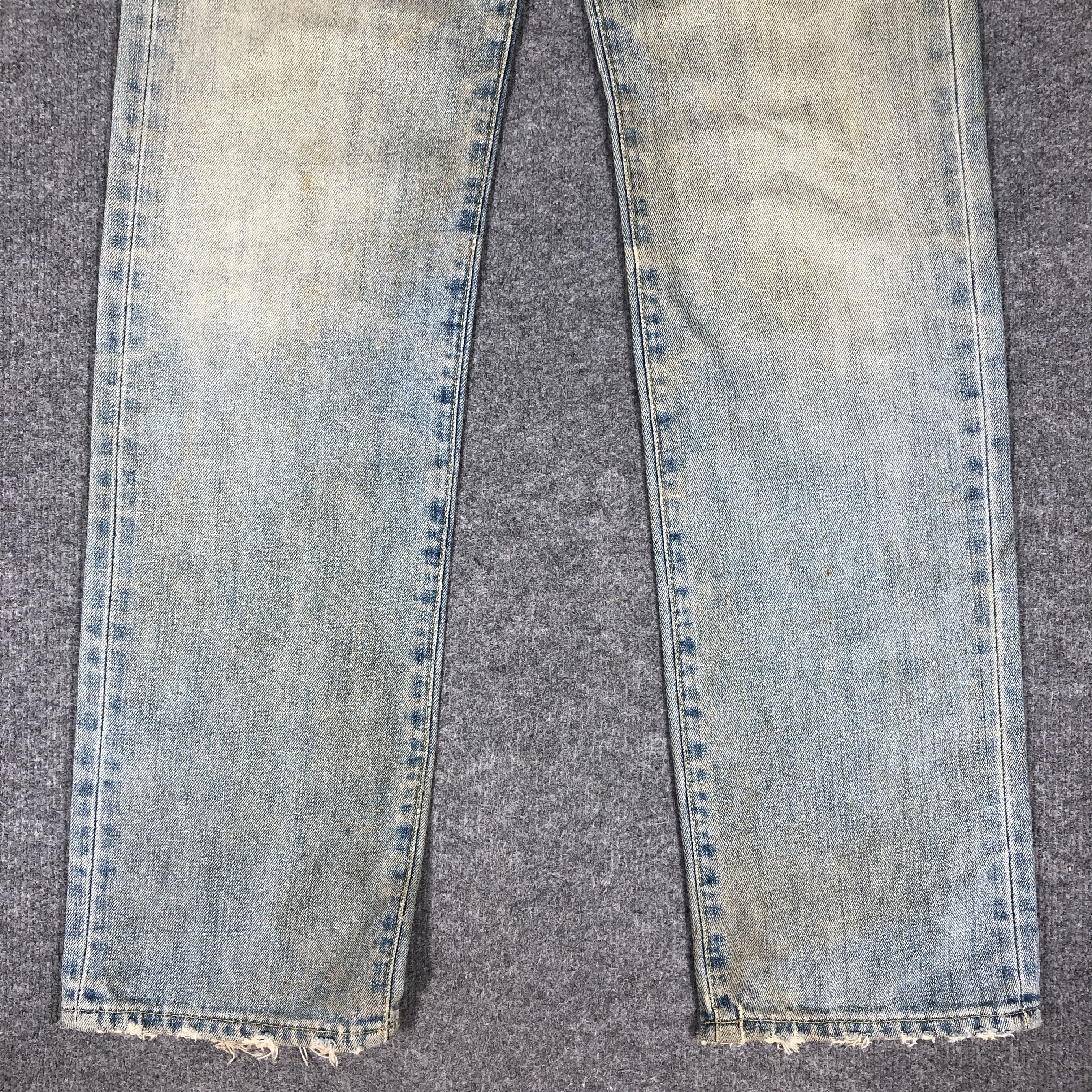 Japanese Brand × Uniqlo Uniqlo Regular Straight Jeans L1223 Size US 29 - 3 Thumbnail