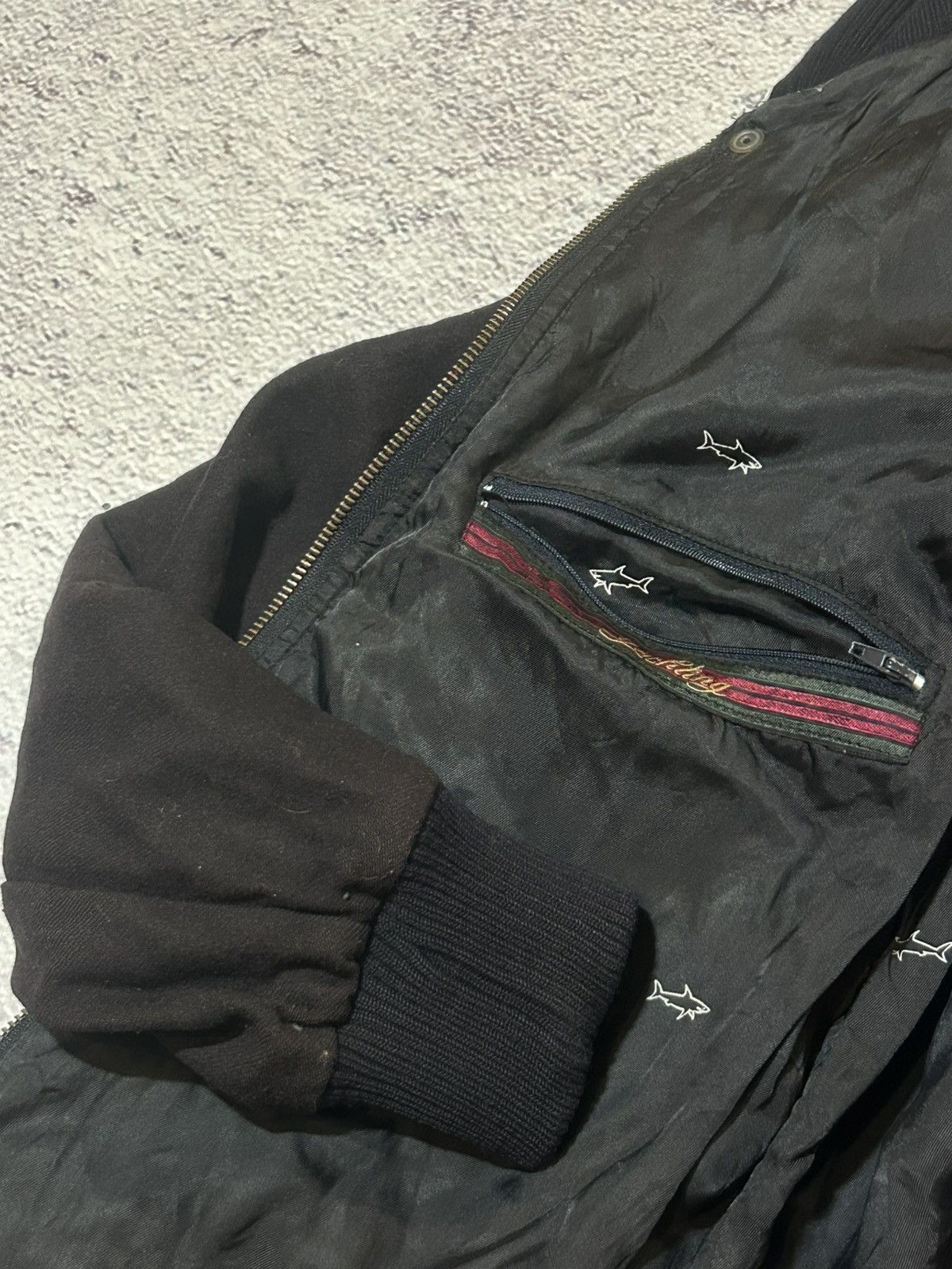 Paul & Shark Paul & Shark Yachting Wool Bomber Jacket Made in Italy Size US S / EU 44-46 / 1 - 10 Thumbnail