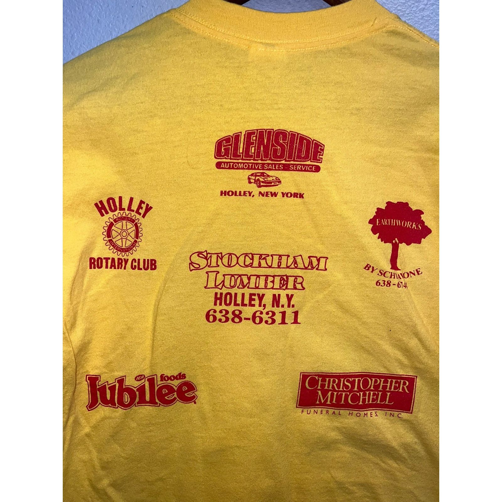 Gildan Vintage Jim Ferris Memorial Race Shirt Holley New York VTG M Size US M / EU 48-50 / 2 - 7 Thumbnail