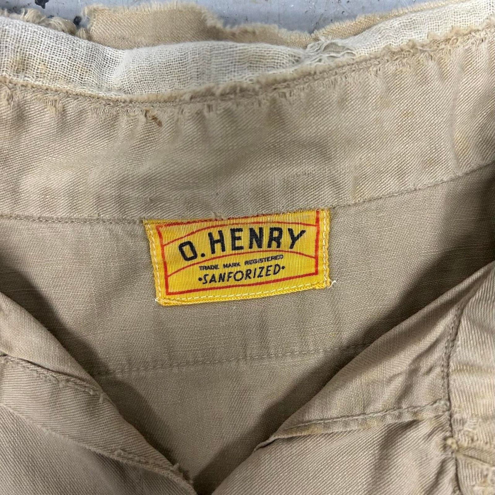 Other VTG Distressed Sanforized O. Henry work shirt Size US L / EU 52-54 / 3 - 2 Thumbnail