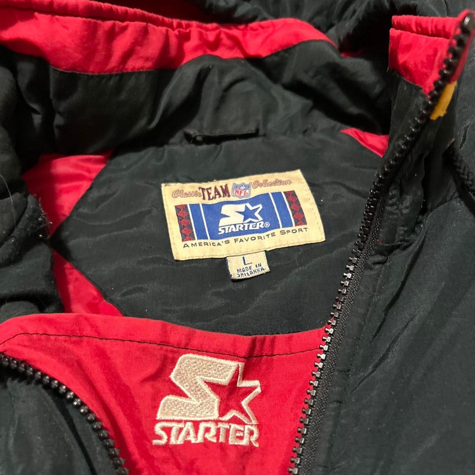 Starter Vintage 90s Hood Pullover Puffer Kansas City Chiefs Starter Size US L / EU 52-54 / 3 - 5 Thumbnail