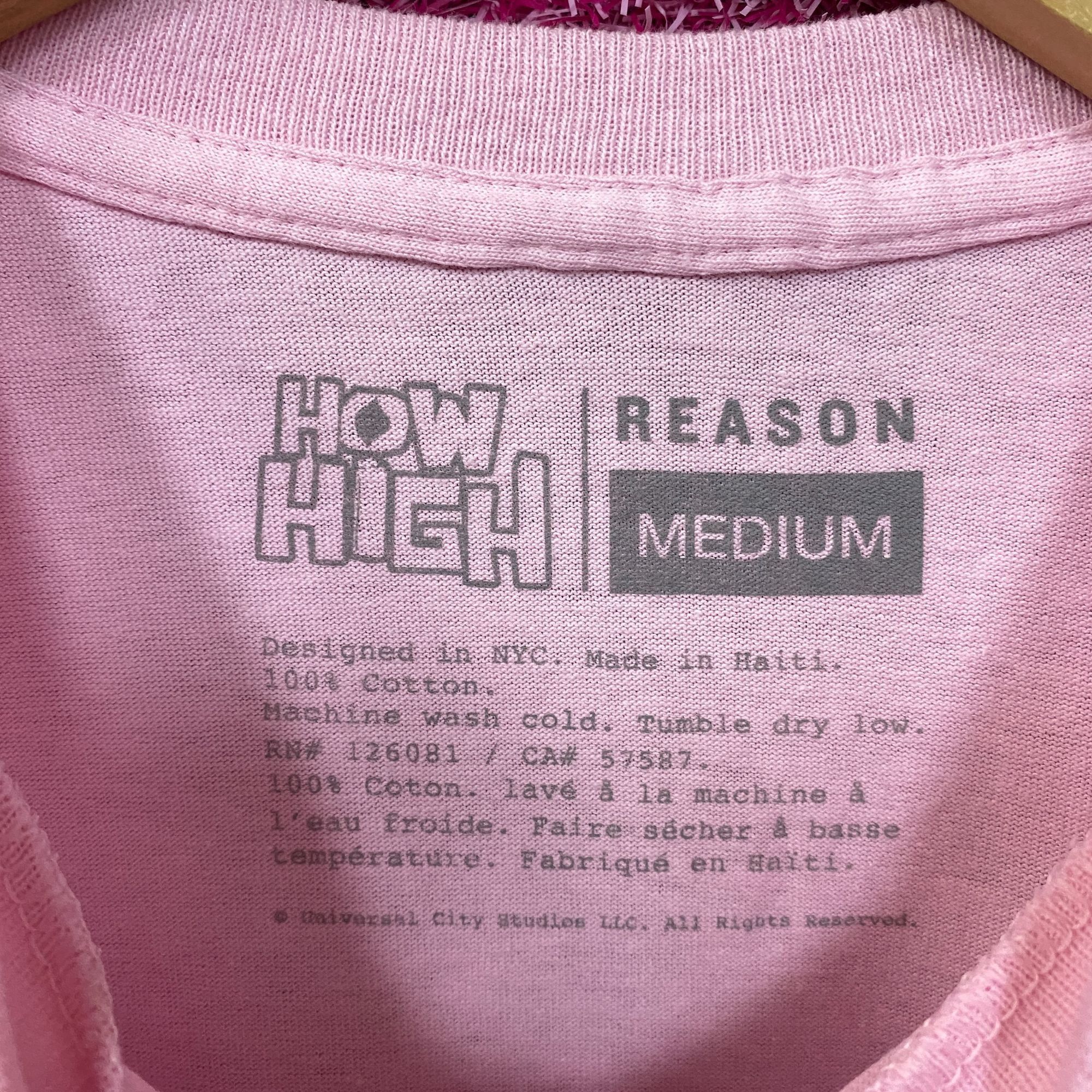Reason Reason Clothing "How High" Movie Poster T-Shirt Medium Size US M / EU 48-50 / 2 - 4 Thumbnail