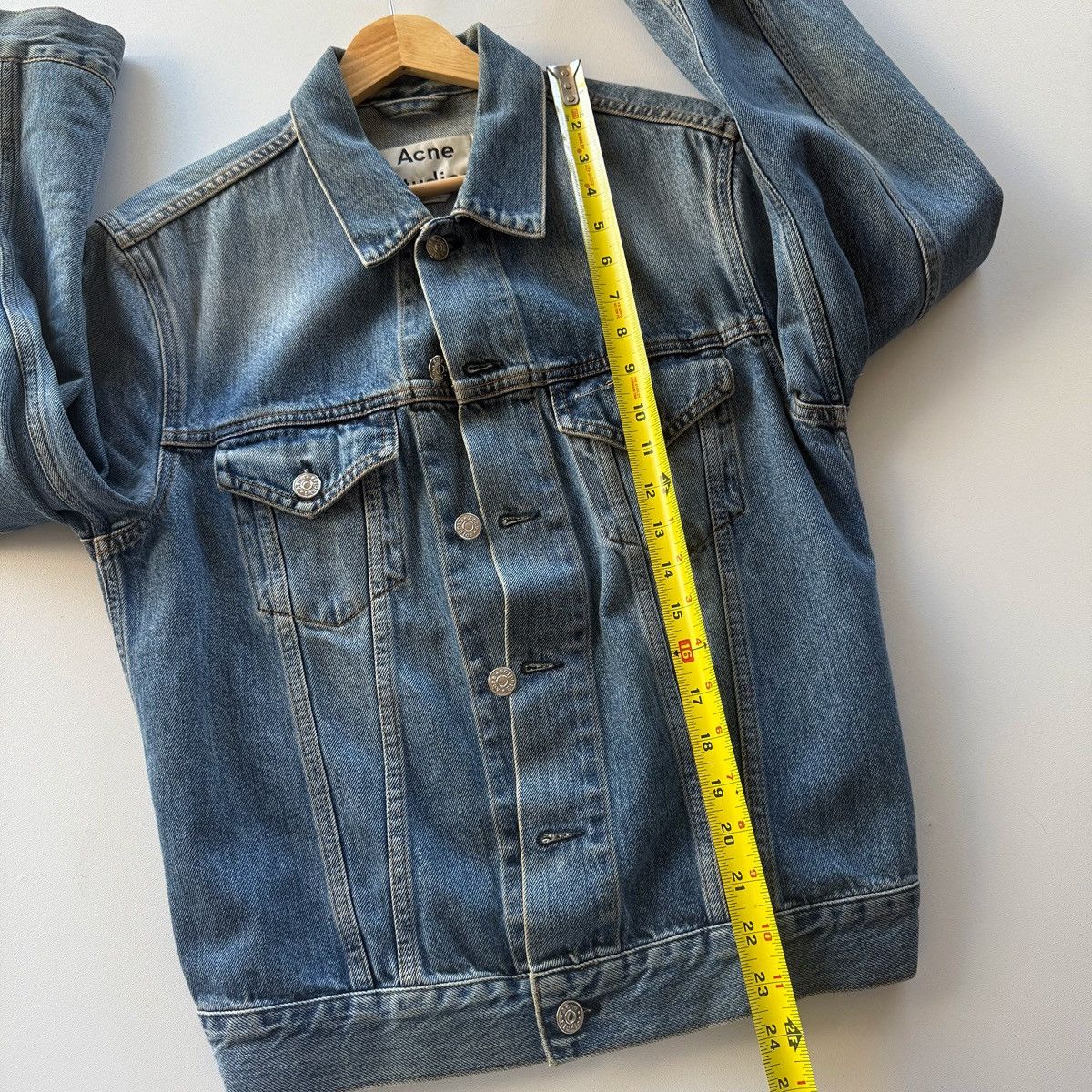Acne Studios Acne Studios Who Mid Vintage Denim Jacket Size US S / EU 44-46 / 1 - 14 Thumbnail