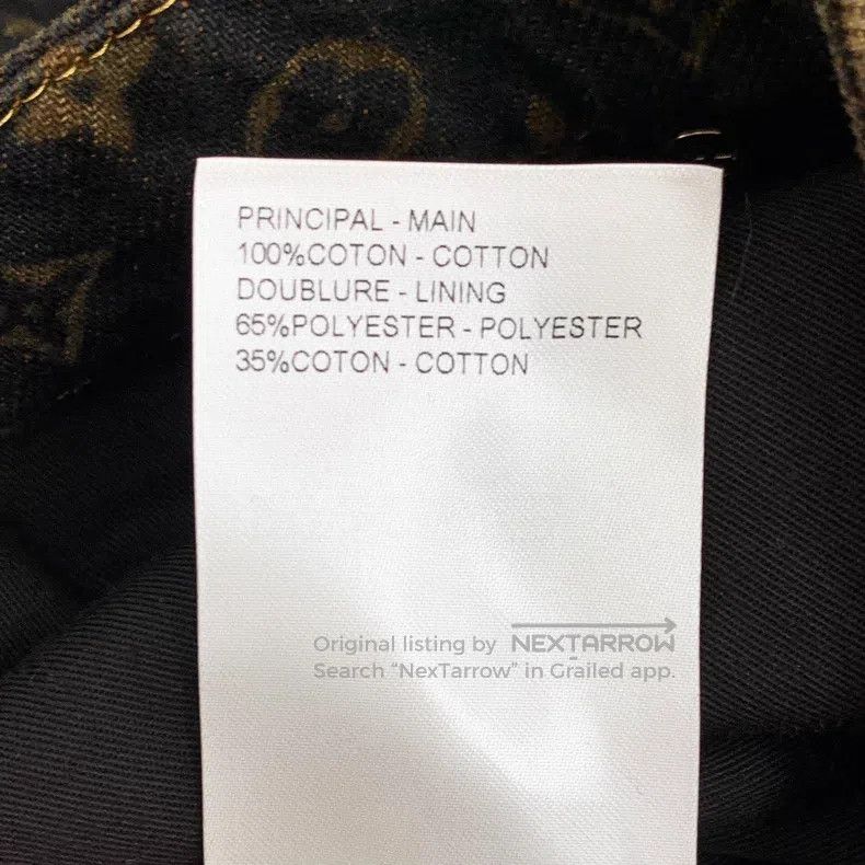 Louis Vuitton Louis Vuitton 25 color-block logo full-print cotton casual Size US 34 / EU 50 - 7 Thumbnail