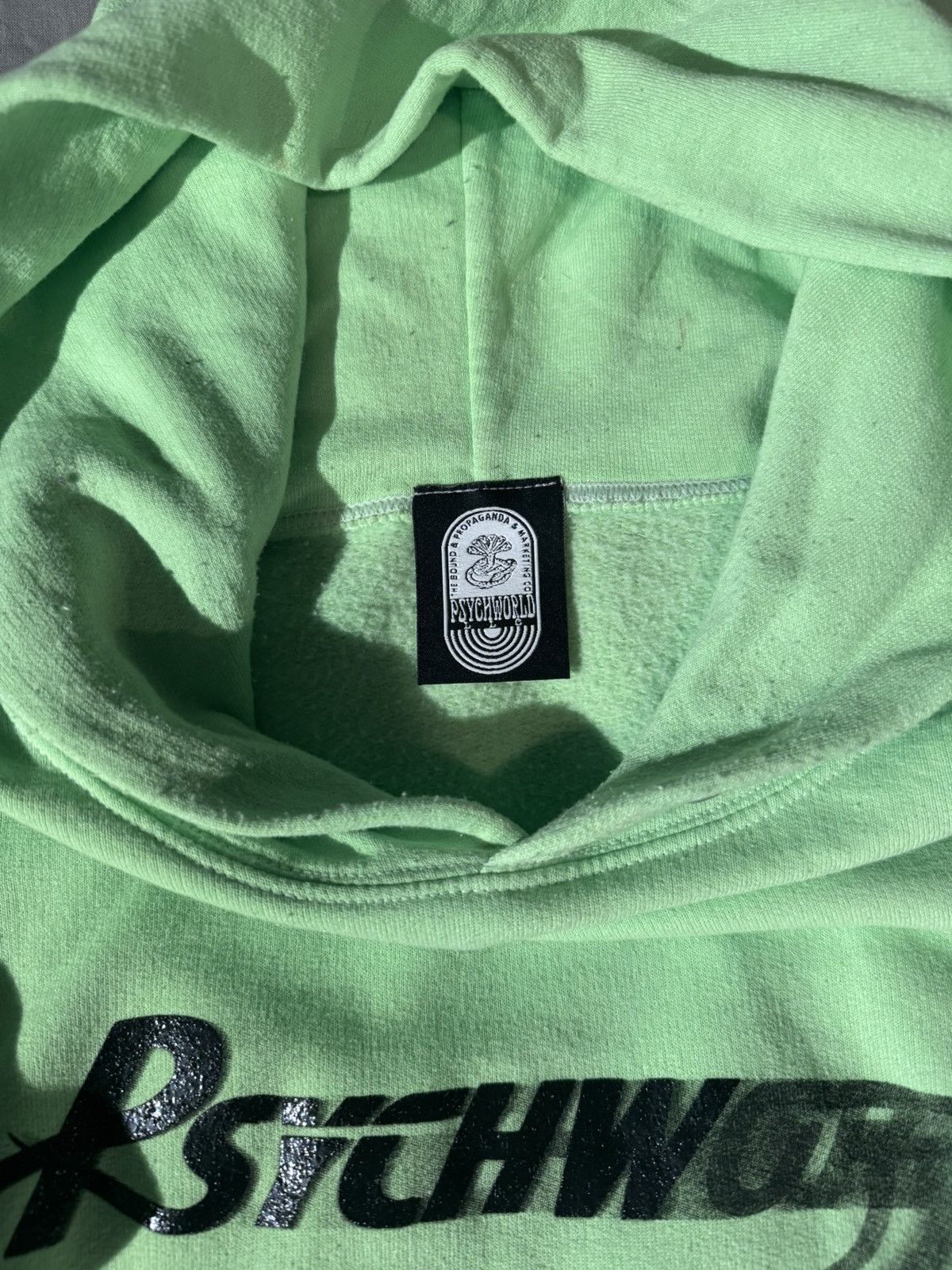 Psychworld Psychworld OG Green Hoodie Size US L / EU 52-54 / 3 - 3 Thumbnail