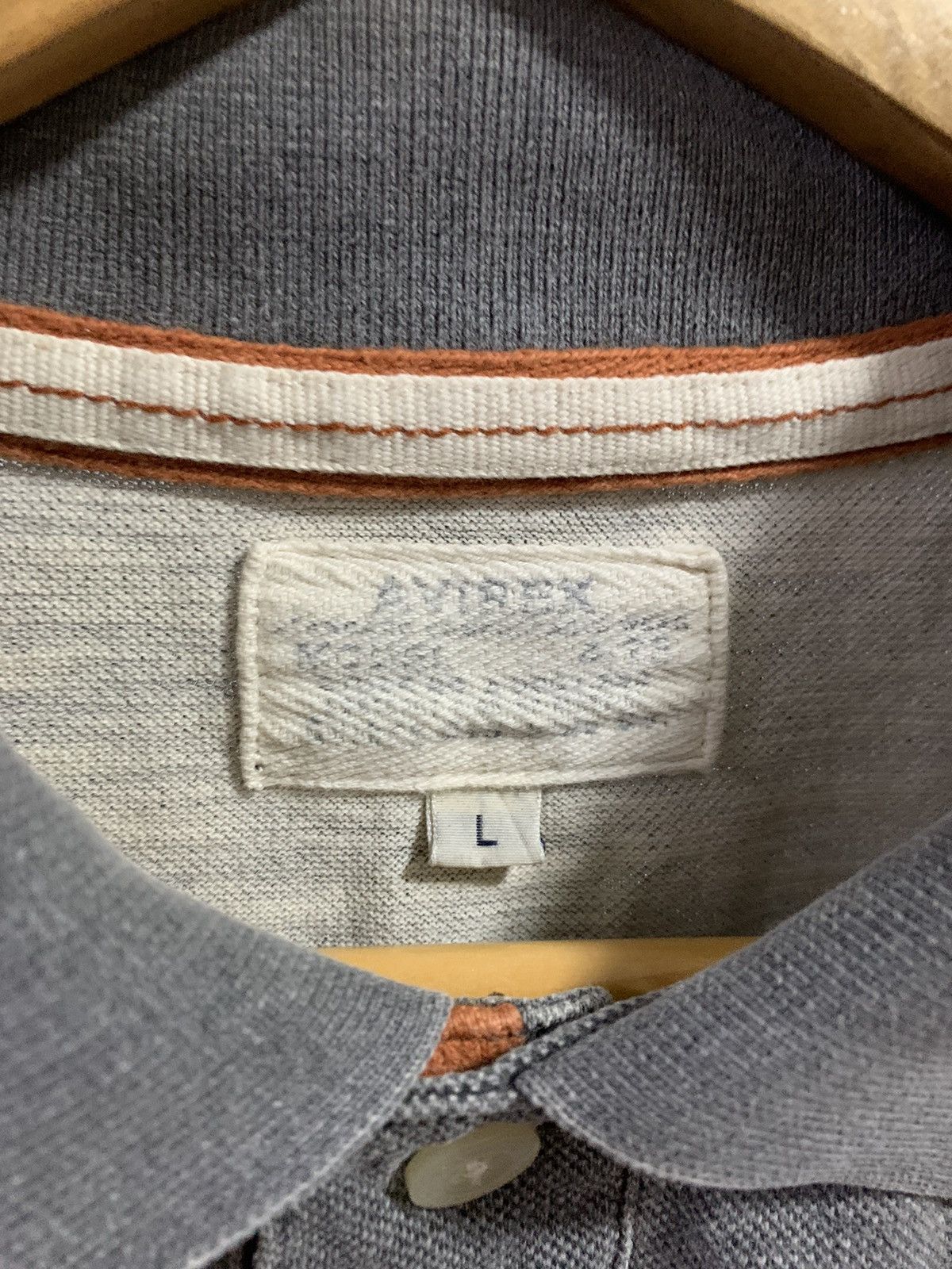 Avirex AVIREX “AERONAUTIQUE VIA AVIREX” Polo Shirt Size US M / EU 48-50 / 2 - 4 Thumbnail