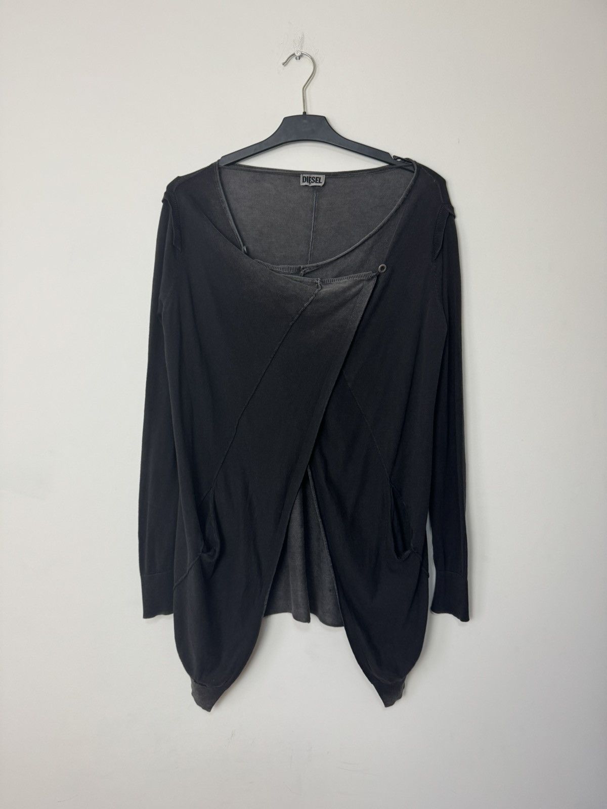 Diesel Avant Garde Diesel long sleeve black faded archive style Size S / US 4 / IT 40 - 1 Thumbnail
