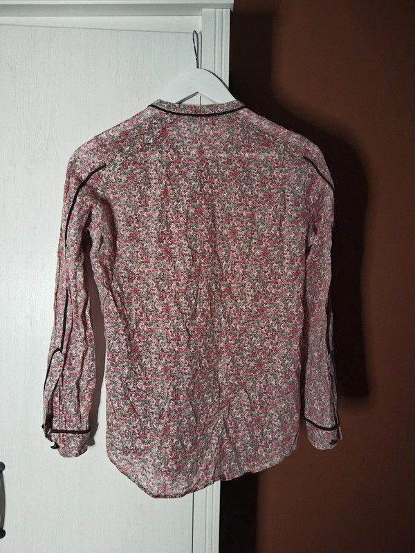 The Kooples The Kooples cotton floral blouse shirt Size S / US 4 / IT 40 - 3 Thumbnail