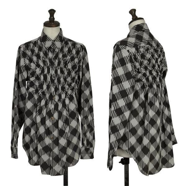 Other Comme Des Garcons size F Black Vintage Plaid Design Shirt Size L / US 10 / IT 46 - 1 Thumbnail