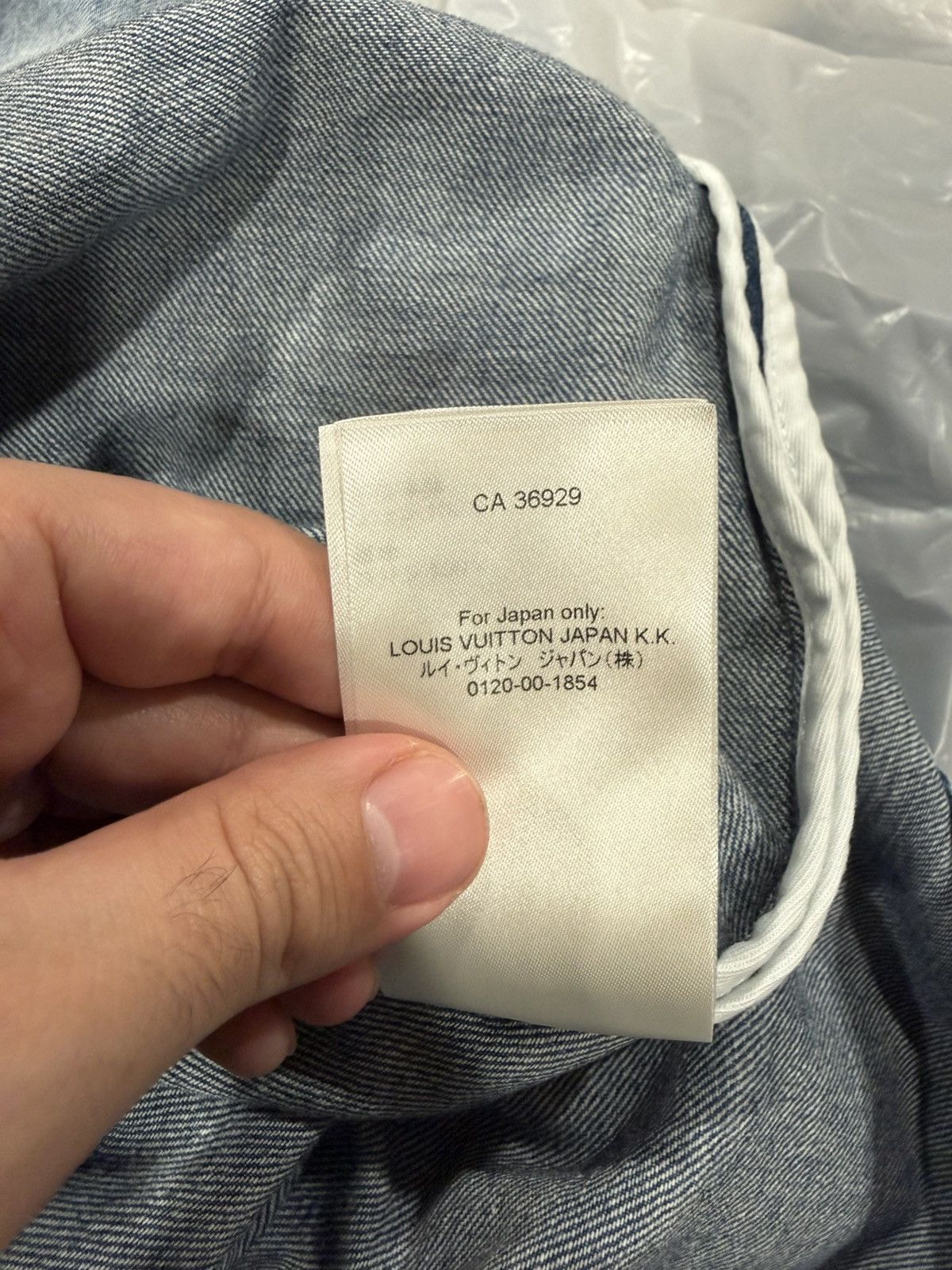 Louis Vuitton Louis Vuitton Staples Edition Denim Overshirt Size US XL / EU 56 / 4 - 12 Thumbnail