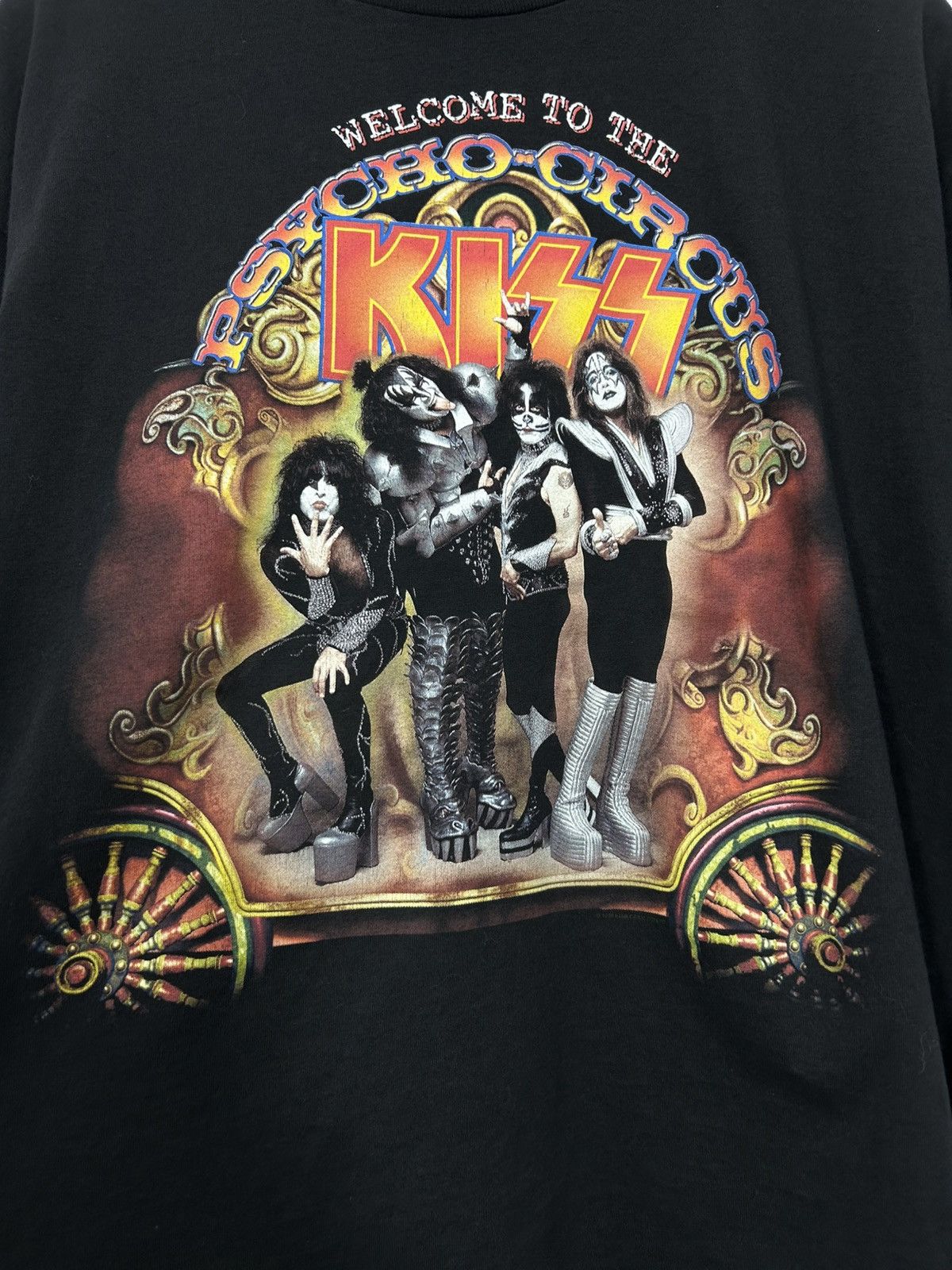 Band Tees × KISS × Vintage 1998 Kiss Psycho Circus Size US XL / EU 56 / 4 - 3 Thumbnail
