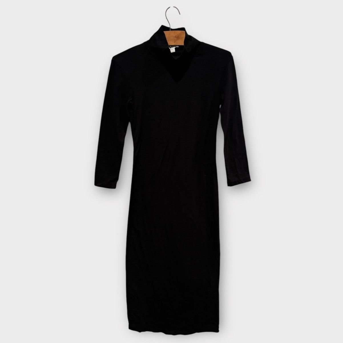 James Perse Turtleneck Long Sleeve Dress Size 1