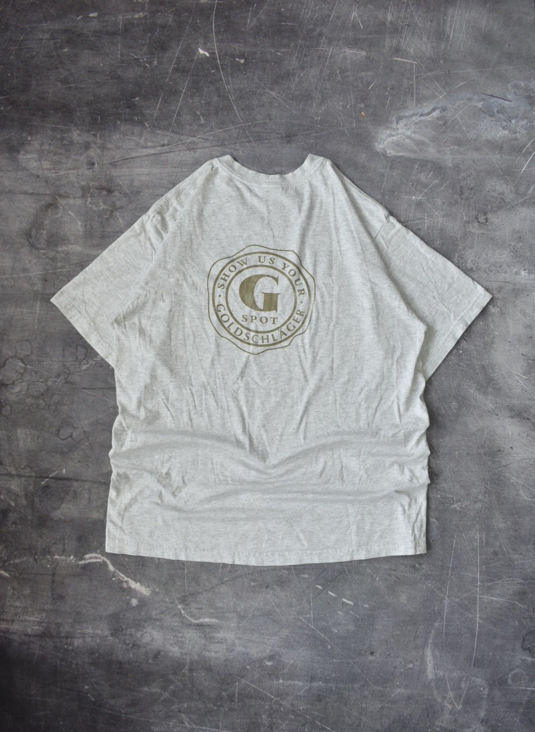 Vintage Vintage Goldschlager Promo T-Shirt (XL) Size US XL / EU 56 / 4 - 1 Thumbnail