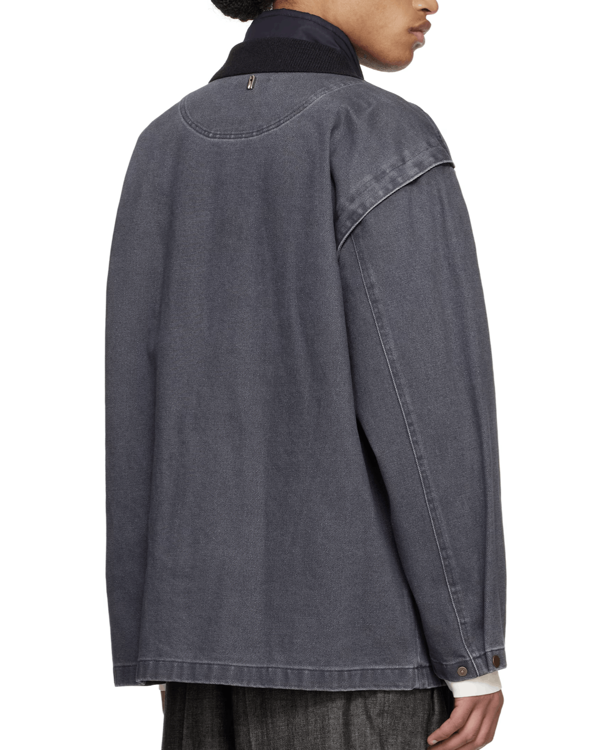 LE17SEPTEMBRE denim jacket with knit color Size US M / EU 48-50 / 2 - 5 Thumbnail