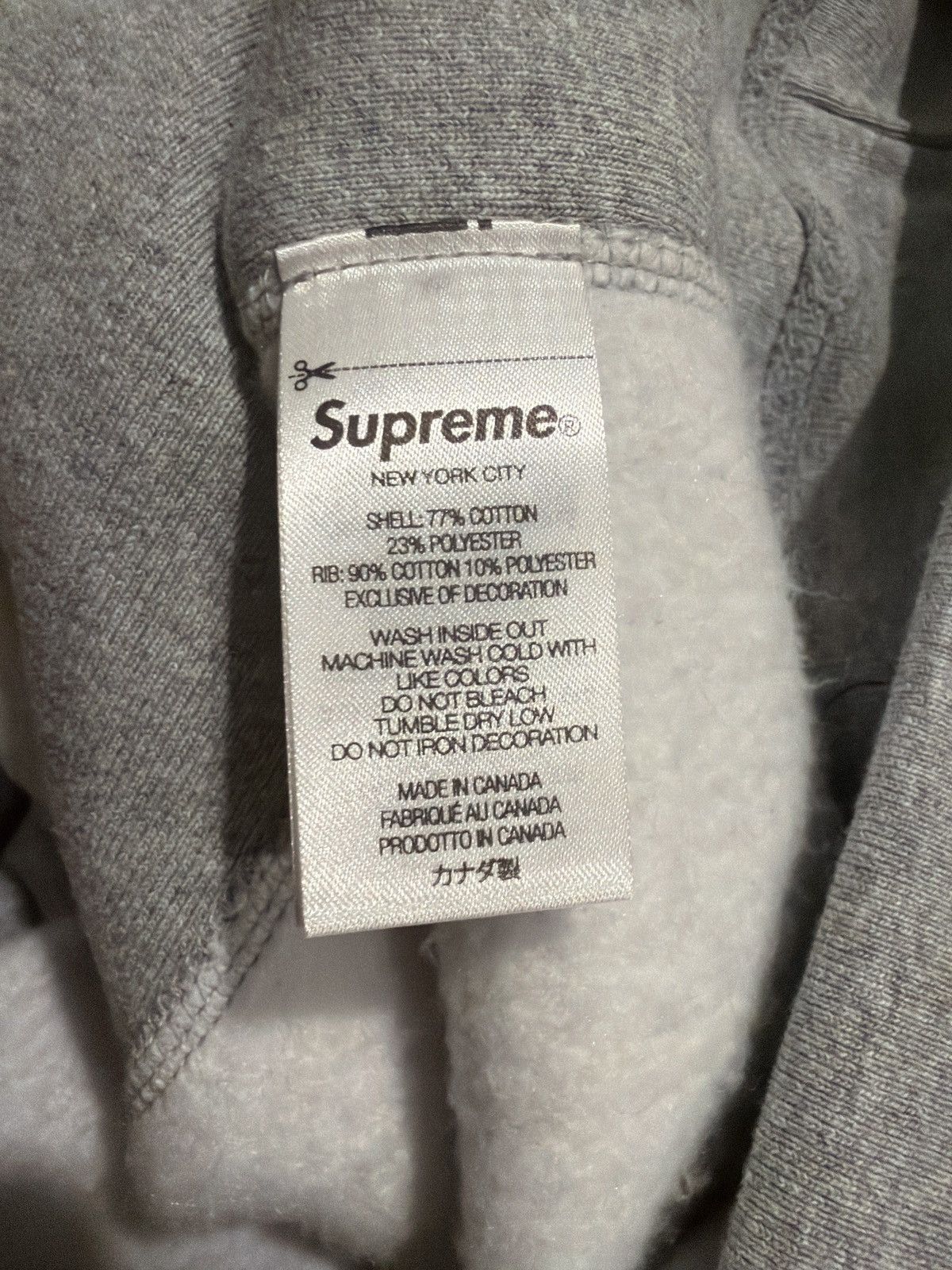 Supreme Supreme Box Logo Hoodie Grey (FW25) Size US M / EU 48-50 / 2 - 6 Thumbnail
