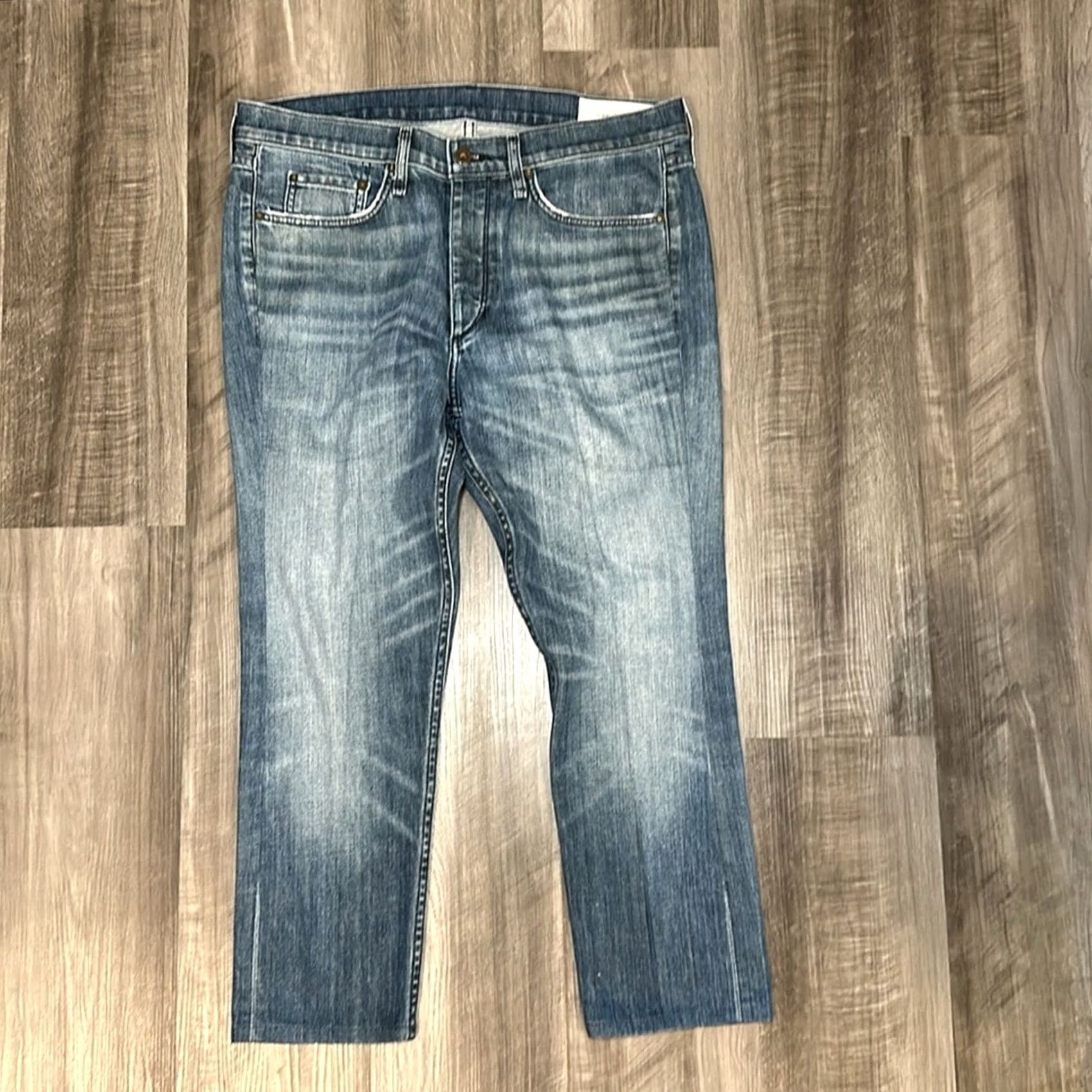 Rag & Bone Rag & Bone Jeans Mens 33 Blue Fit Slim Size US 33 - 2 Thumbnail